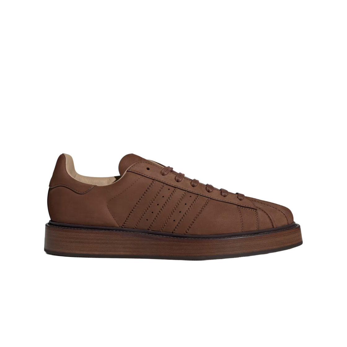KJ8987 Adidas Superstar Lux Made in Italy Preloved Brown Dark Brown