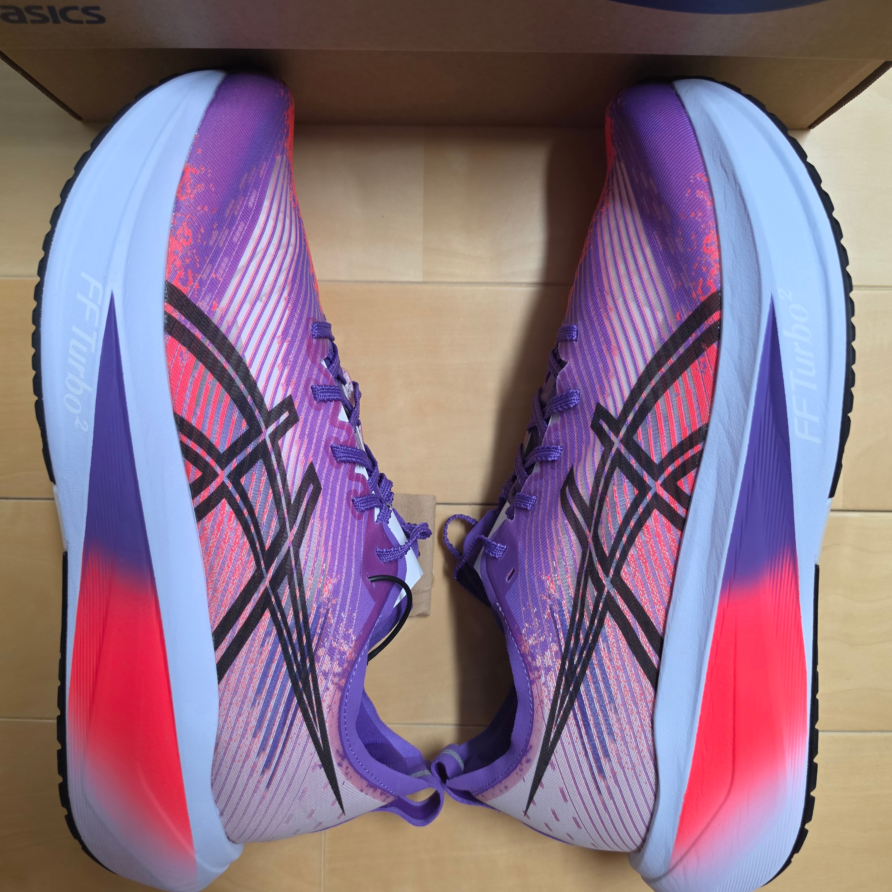 Asics Megablast Edo Purple Black 착용 스타일 - 9