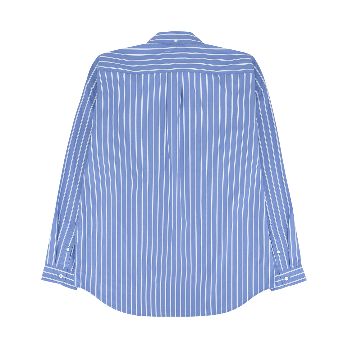 슈프림 x MM6 메종 마르지엘라 스트라이프 셔츠 블루 - 26SS(Supreme x MM6 Maison Margiela Stripe Shirt Blue - 26SS) - 2