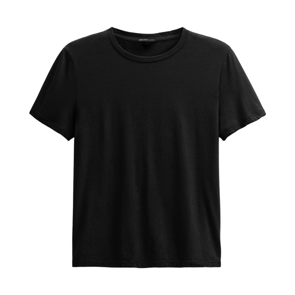 (W) 제임스 펄스 럭스 로투스 저지 크루 블랙((W) James Perse Luxe Lotus Jersey Crew Black) - 1
