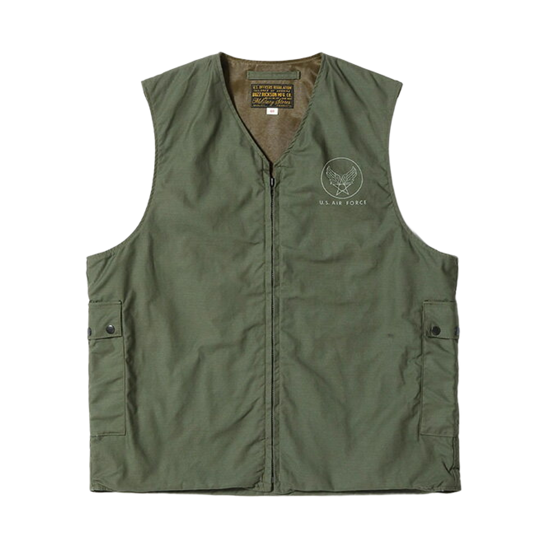 버즈 릭슨 타입 E-1 베스트 올리브(Buzz Rickson's Type E-1 Vest Olive) - 1