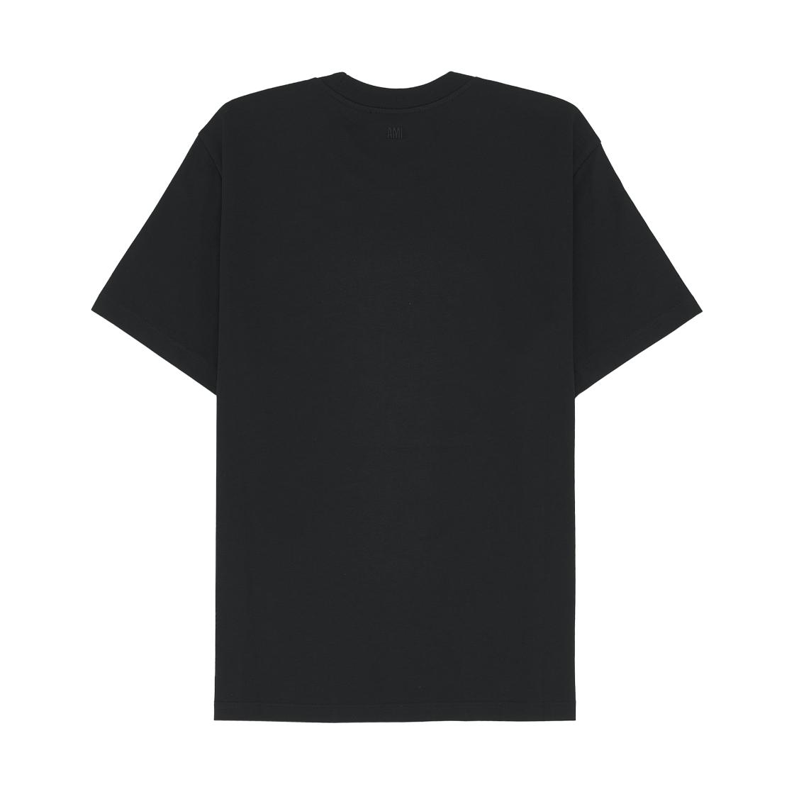 아미 스몰 하트 로고 티셔츠 블랙(AMI de Coeur T-Shirt Black) - 2