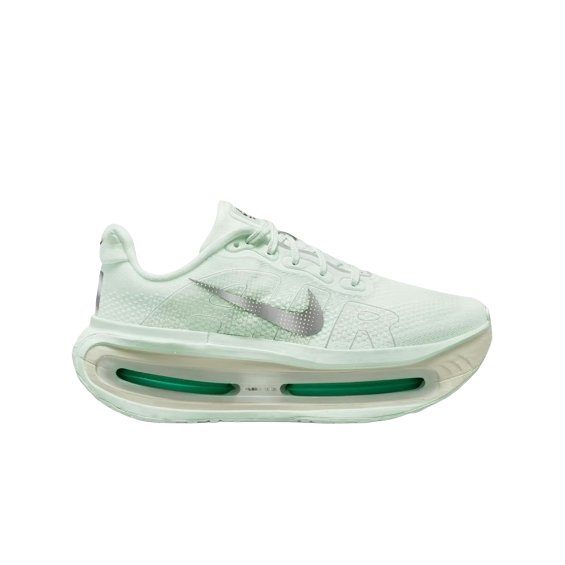 (W) 나이키 보메로 프리미엄 베얼리 그린 메탈릭 실버((W) Nike Vomero Premium Barely Green Metallic Silver) - 1