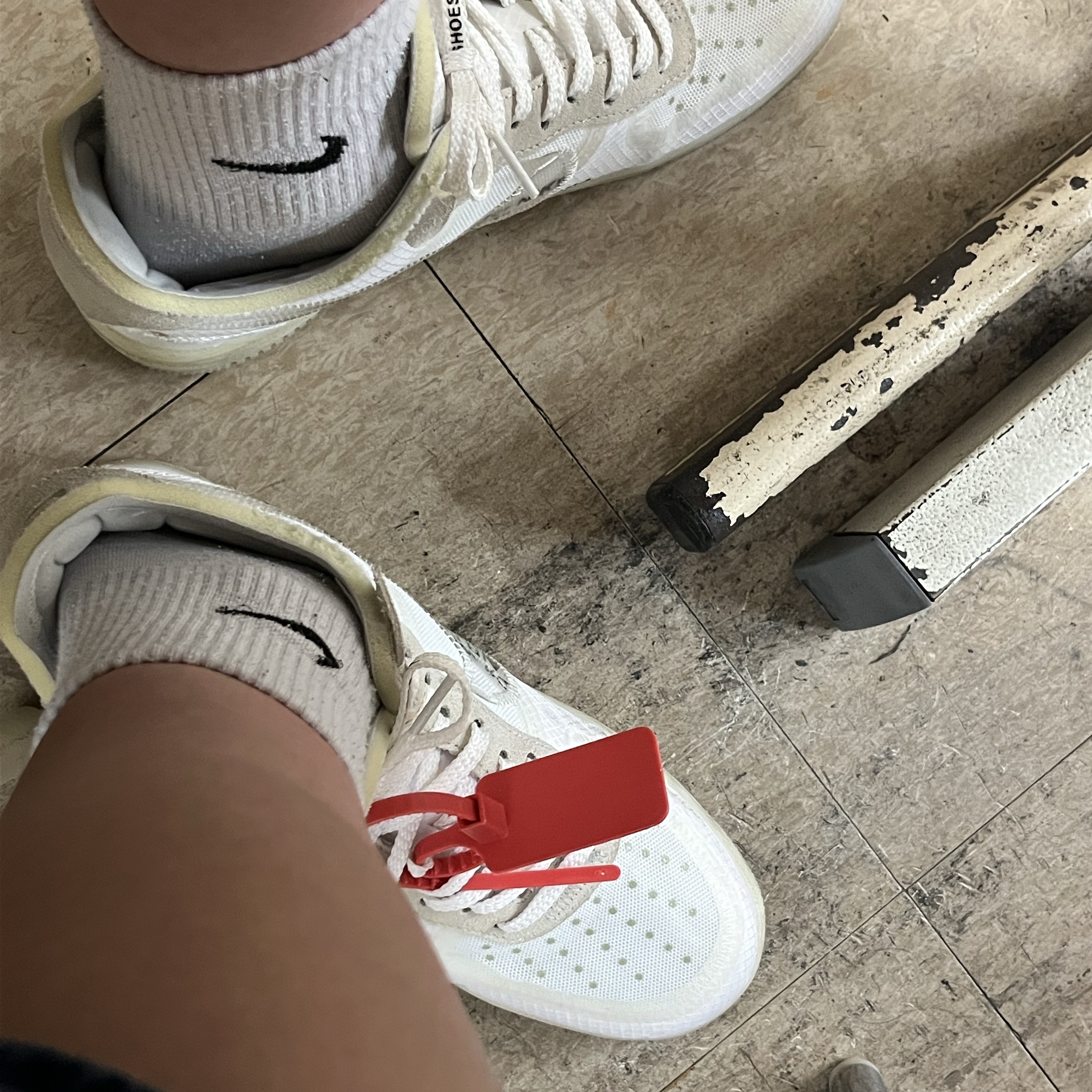 Nike x Off-White Air Force 1 Low The Ten 착용 스타일