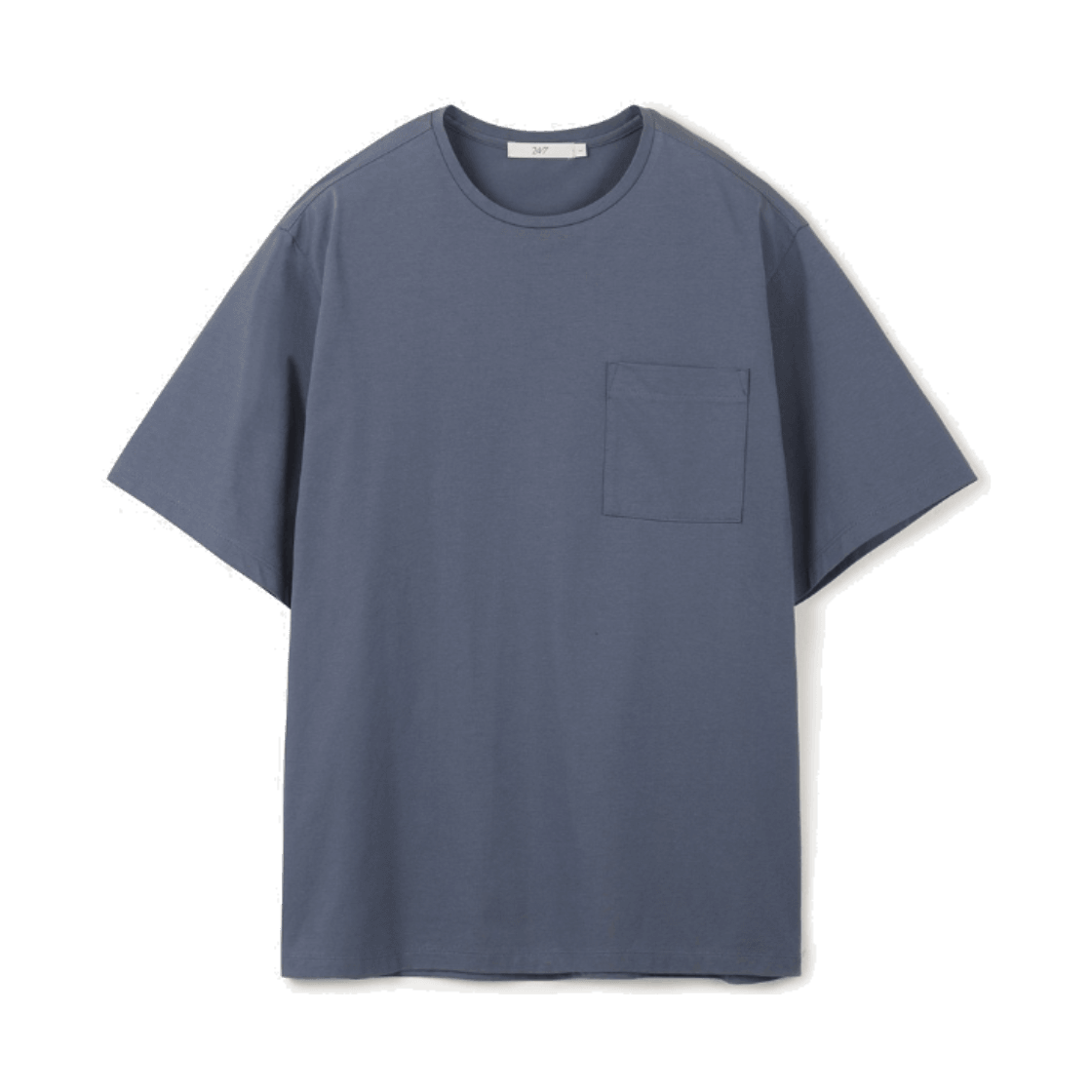 TMTAX24202BUX 24/7 series Sorona 30'S Pocket Tee Blue