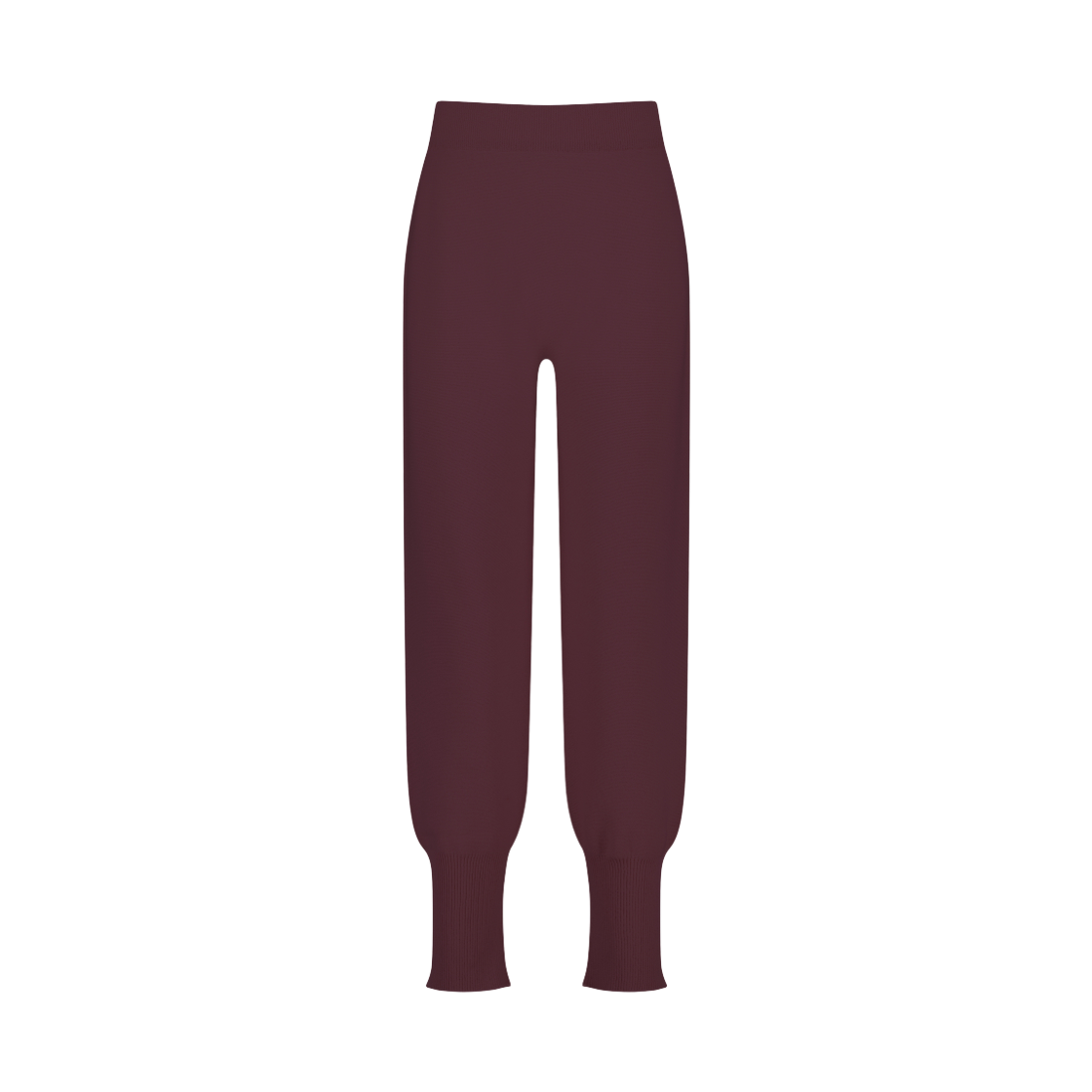 쥬키프 코튼믹스 릴렉스 조거 팬츠 버건디(Juukiff Relaxed Trouser In Mixed Cotton Burgundy)