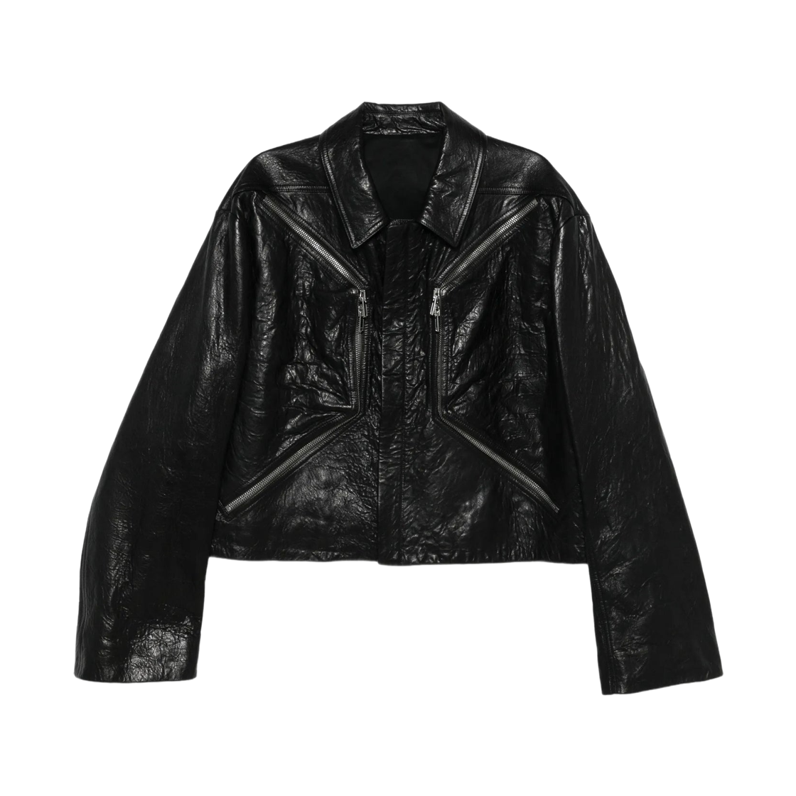 RU01F2795-LBE-09 Rick Owens Heizer Mac Jacket Black