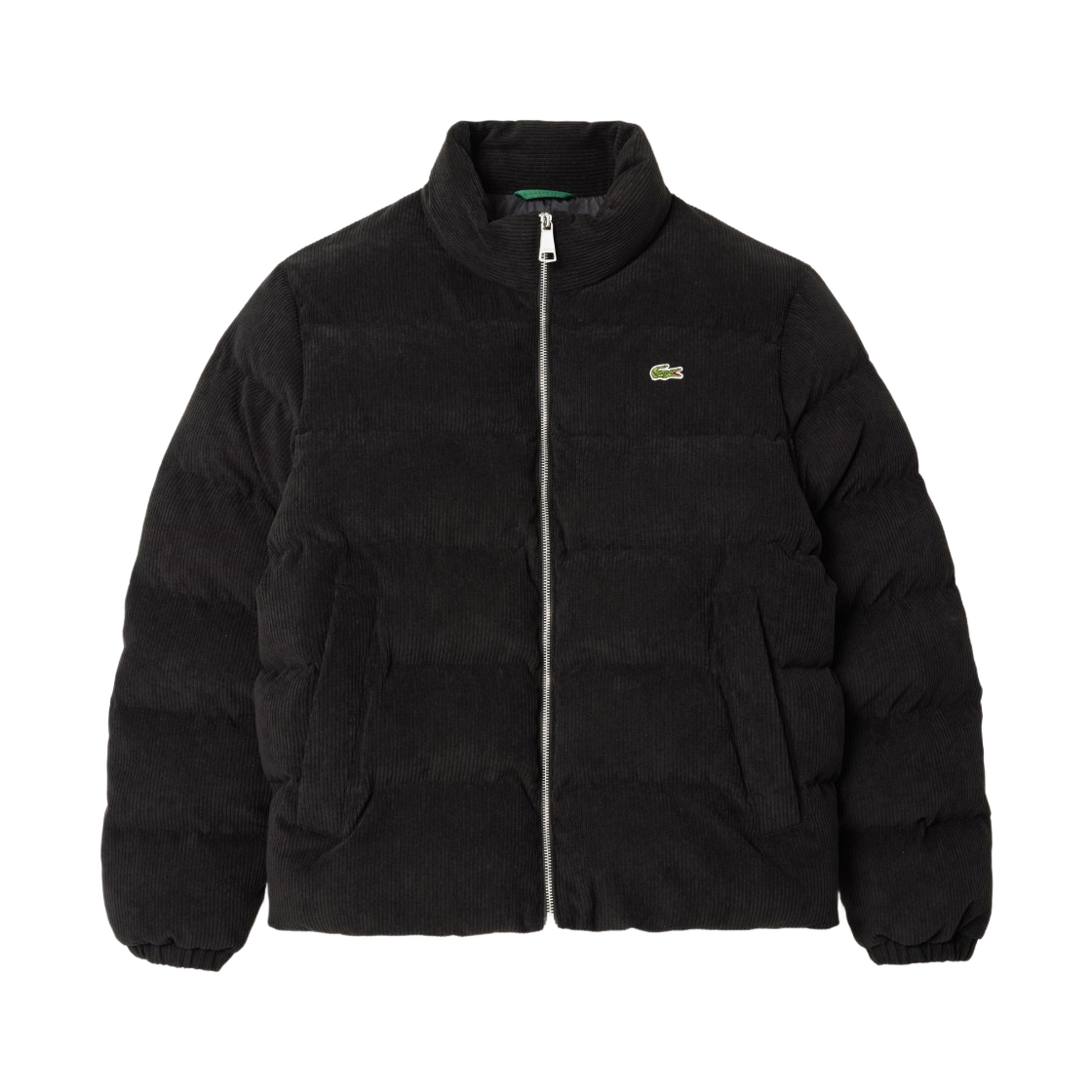 라코스테 코듀로이 다운 퍼퍼 블랙(Lacoste Corduroy Down Puffer Black)