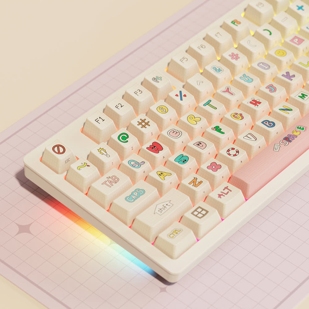 시이닷 다이어리 유선 LED 기계식 키보드(C.e.dot Diary Wired LED Mechanical Keyboard) - 2