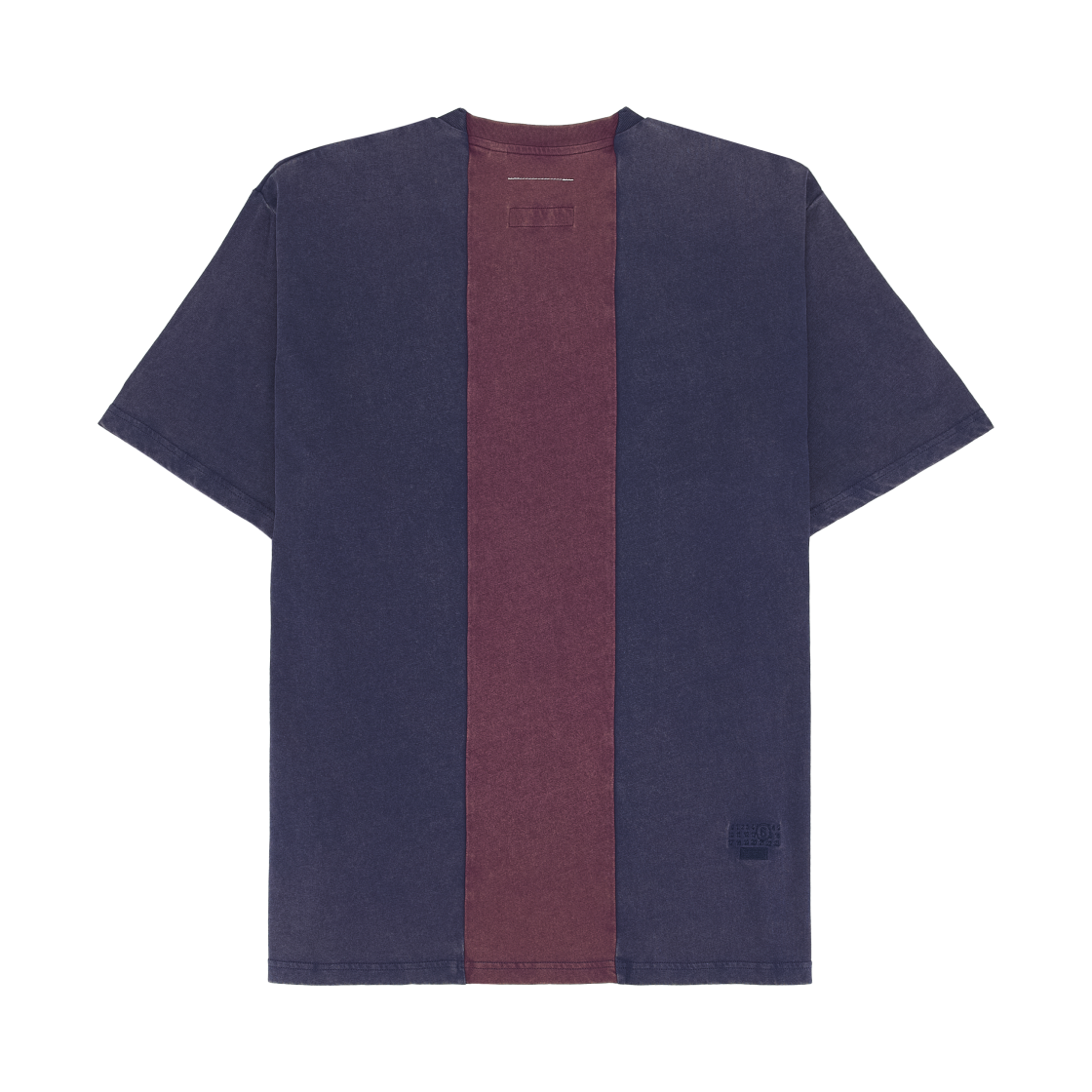 슈프림 x MM6 메종 마르지엘라 스플릿 숏슬리브 탑 네이비 - 26SS(Supreme x MM6 Maison Margiela Split S/S Top Navy - 26SS) - 2