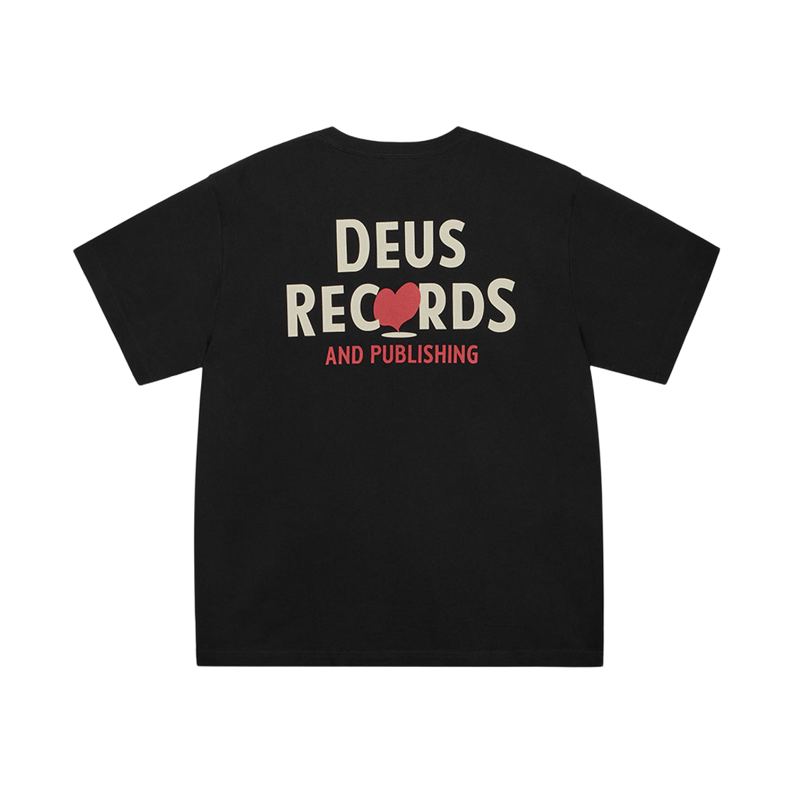 [6% 적립] 데우스 엑스 마키나 딥 컷 티셔츠 블랙([6% 적립] Deus Ex Machina Deep Cut Tee Black)