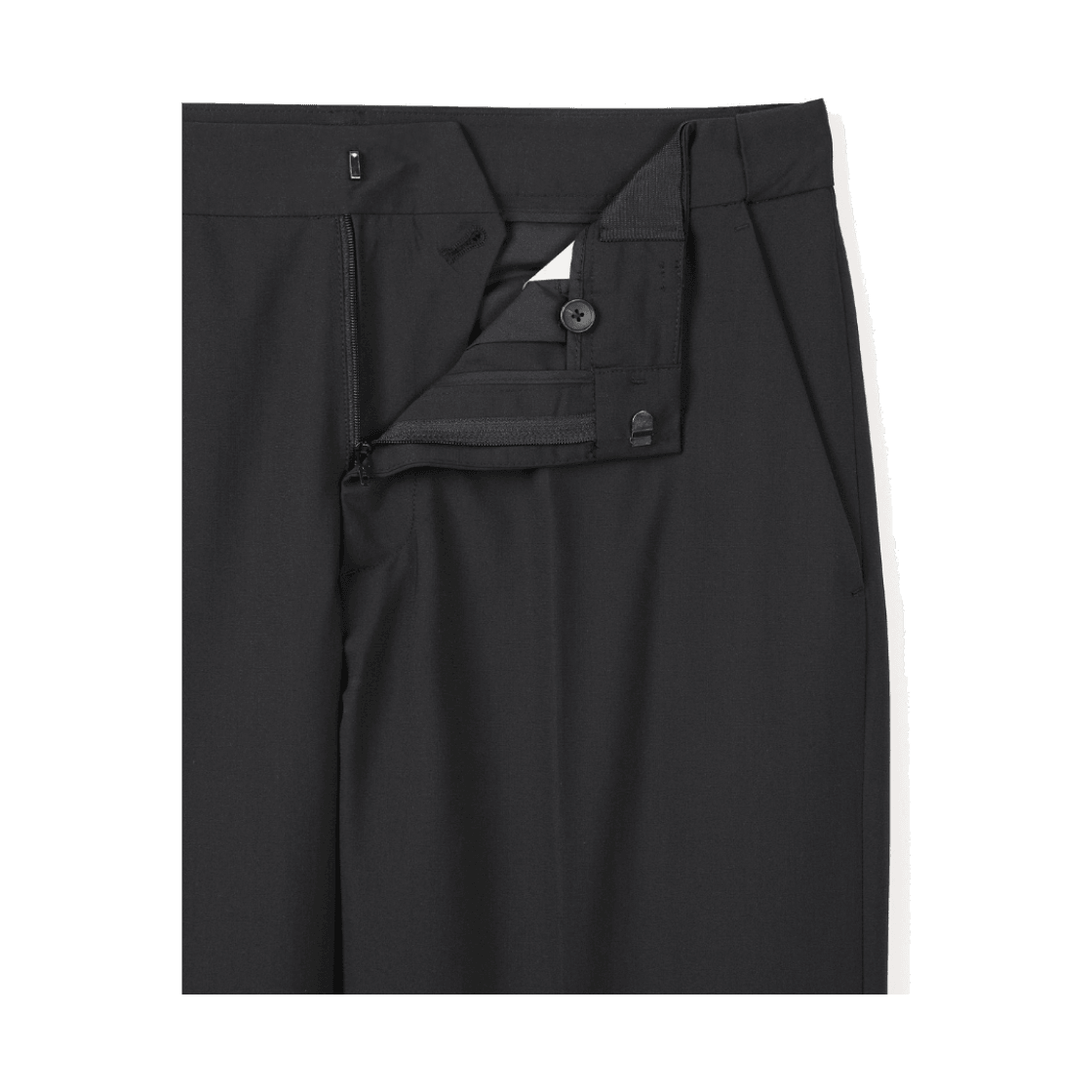 24/7 시리즈 7Days 세미 와이드 팬츠 블랙(24/7 series 7Days Semi-Wide Pants Black) - 6