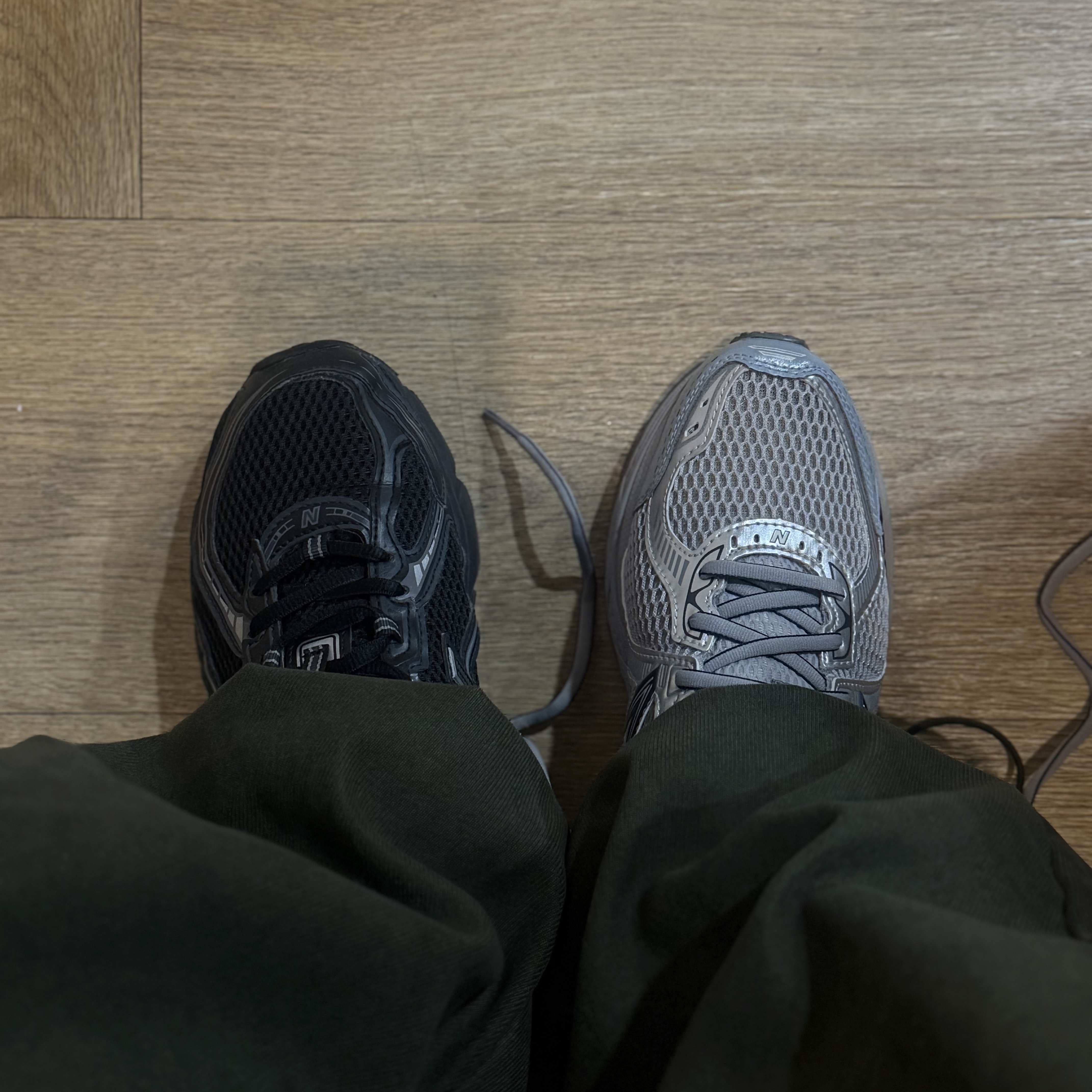 New Balance 860v2 Arctic Grey 착용 스타일