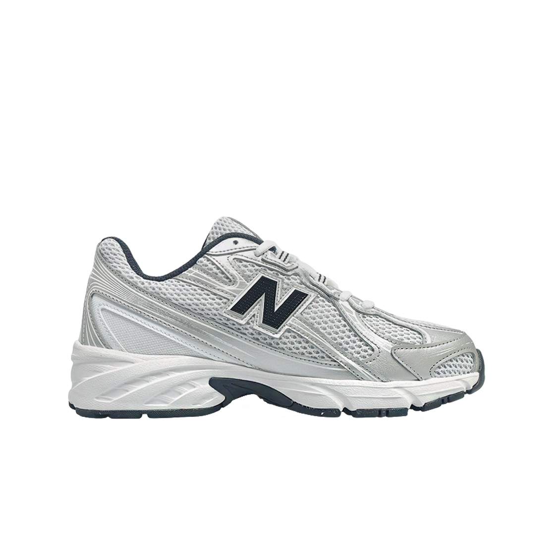 [10% 쿠폰] (GS) 뉴발란스 740 실버 메탈릭 - M 미디움([10% 쿠폰] (GS) New Balance 740 Silver Metallic - M Medium) - 1