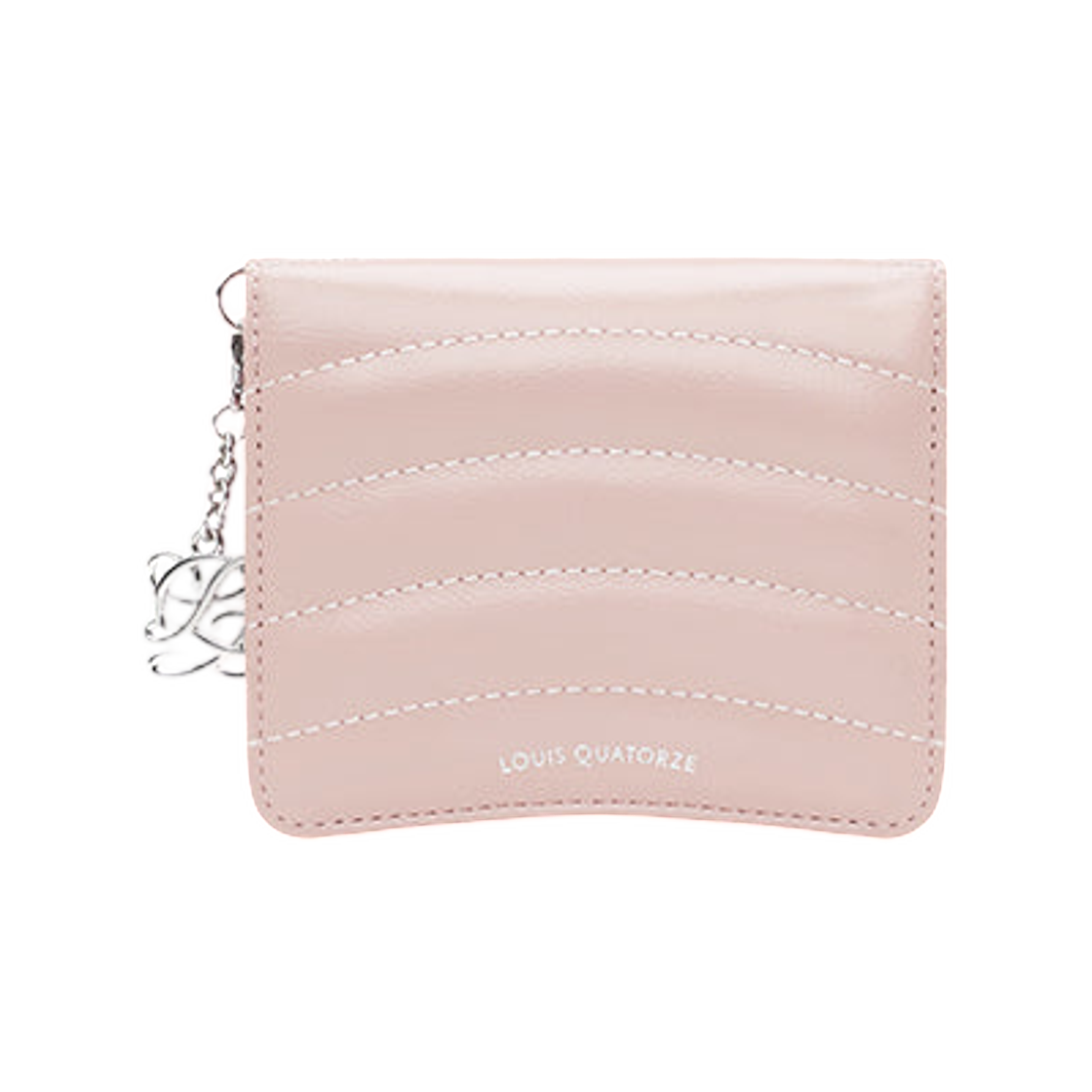 LLSS3QT03FF7PI0171 Louis Quatorze Eileen Mini Half Wallet Pink