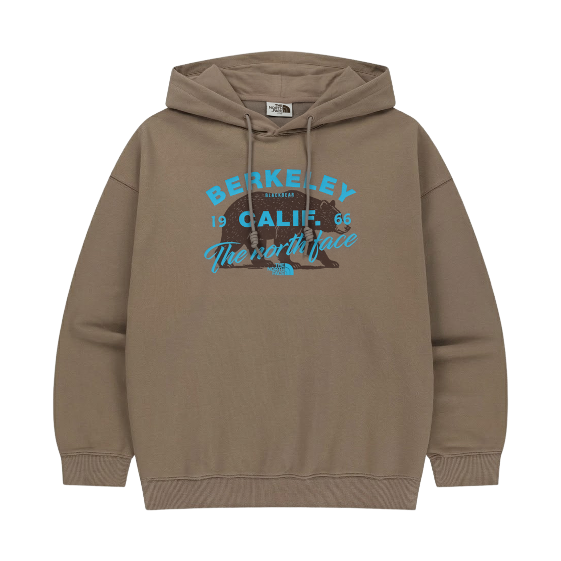 NM5PS03L The North Face White Label Berkeley Hoodie Light Brown - 26SS