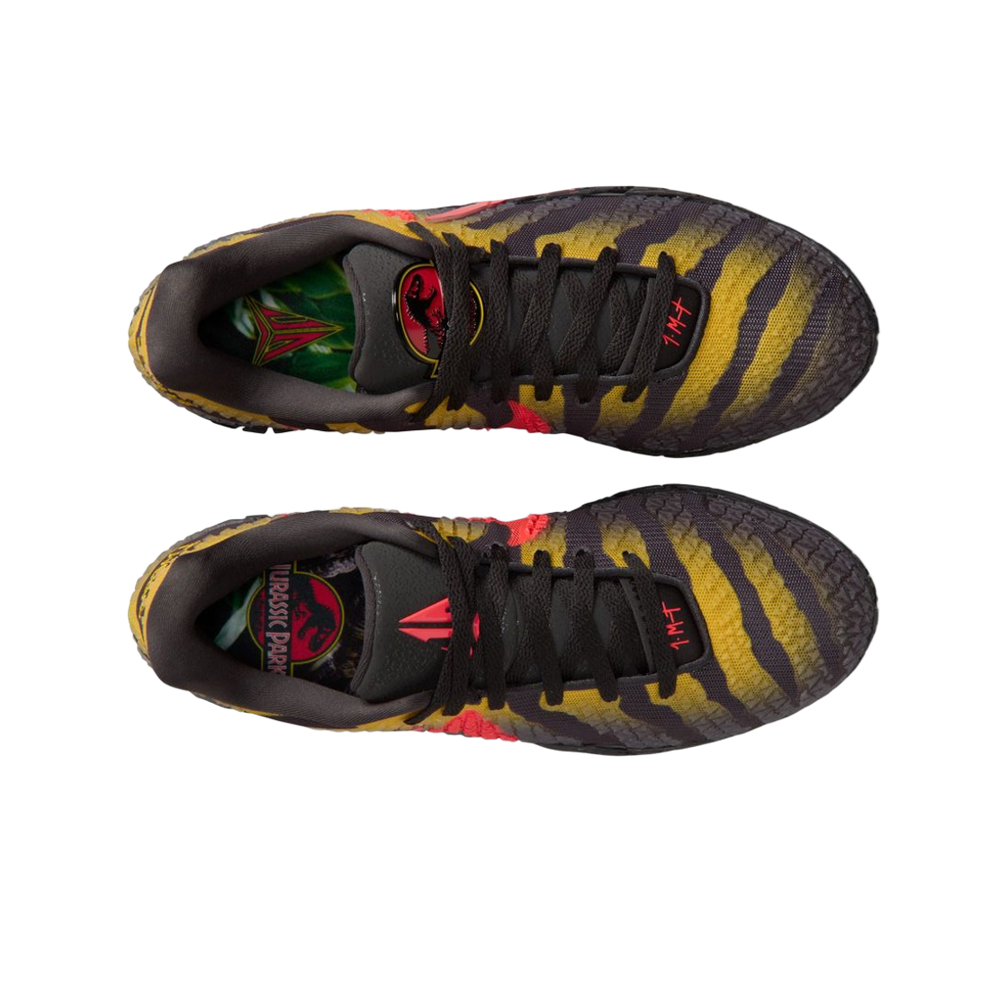 나이키 x 쥬라기 공원 자 3 EP 앤트러사이트 브라이트 크림슨(Nike x Jurassic Park Ja 3 EP Anthracite Bright Crimson) - 2