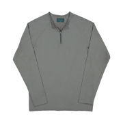 Undermycar Faded Core Zip Long Sleeve Ash Gray