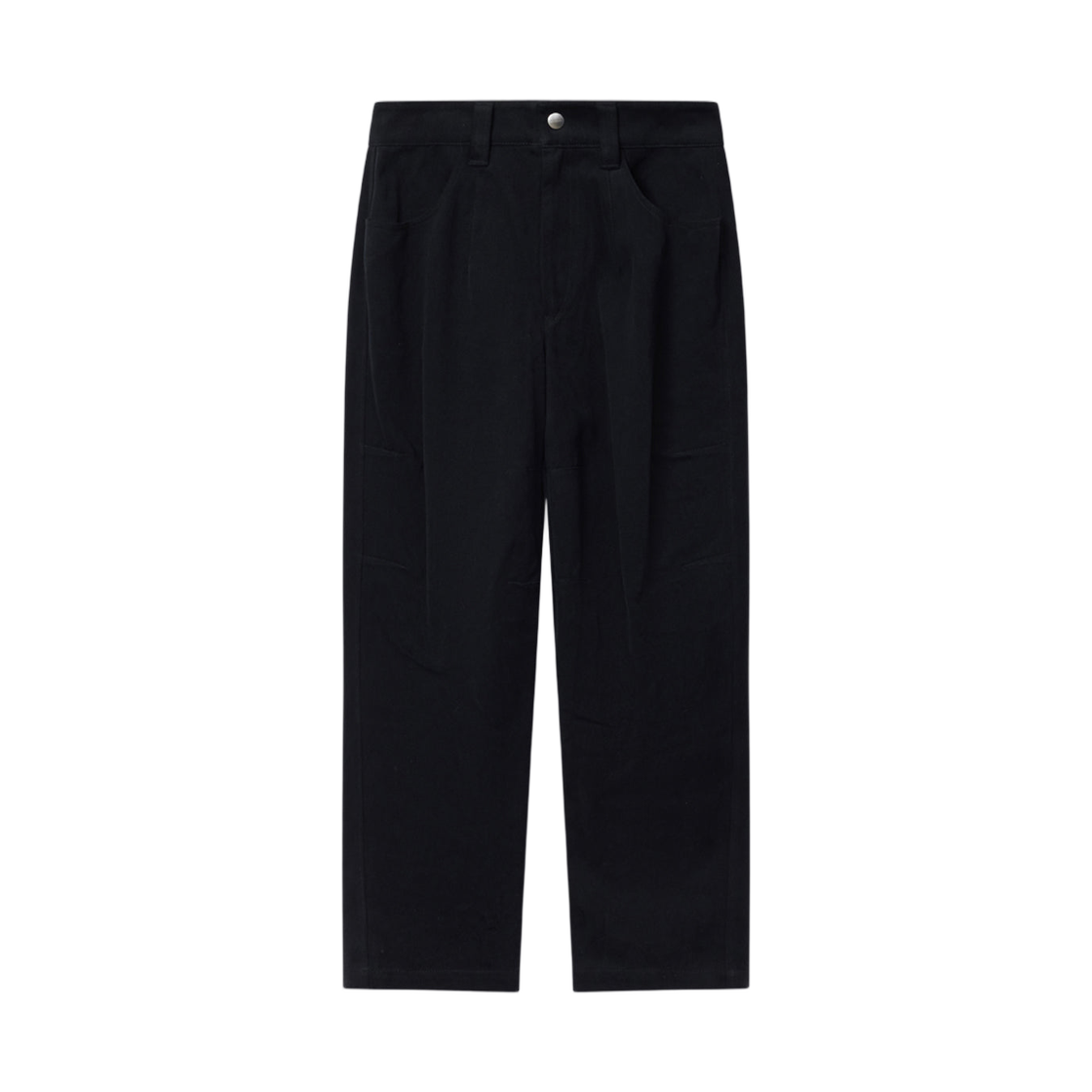 (W) 이자벨 마랑 오팔리나 와이드 레그 코튼 트윌 캔버스 팬츠 블랙 - 26SS((W) Isabel Marant Opalyna Wide-Leg Cotton Twill Canvas Pants Black - 26SS)