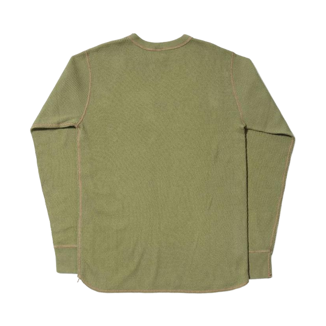 버즈 릭슨 써멀 헨리넥 티셔츠 올리브(Buzz Rickson's Thermal Henley Neck T-Shirt Olive) - 2