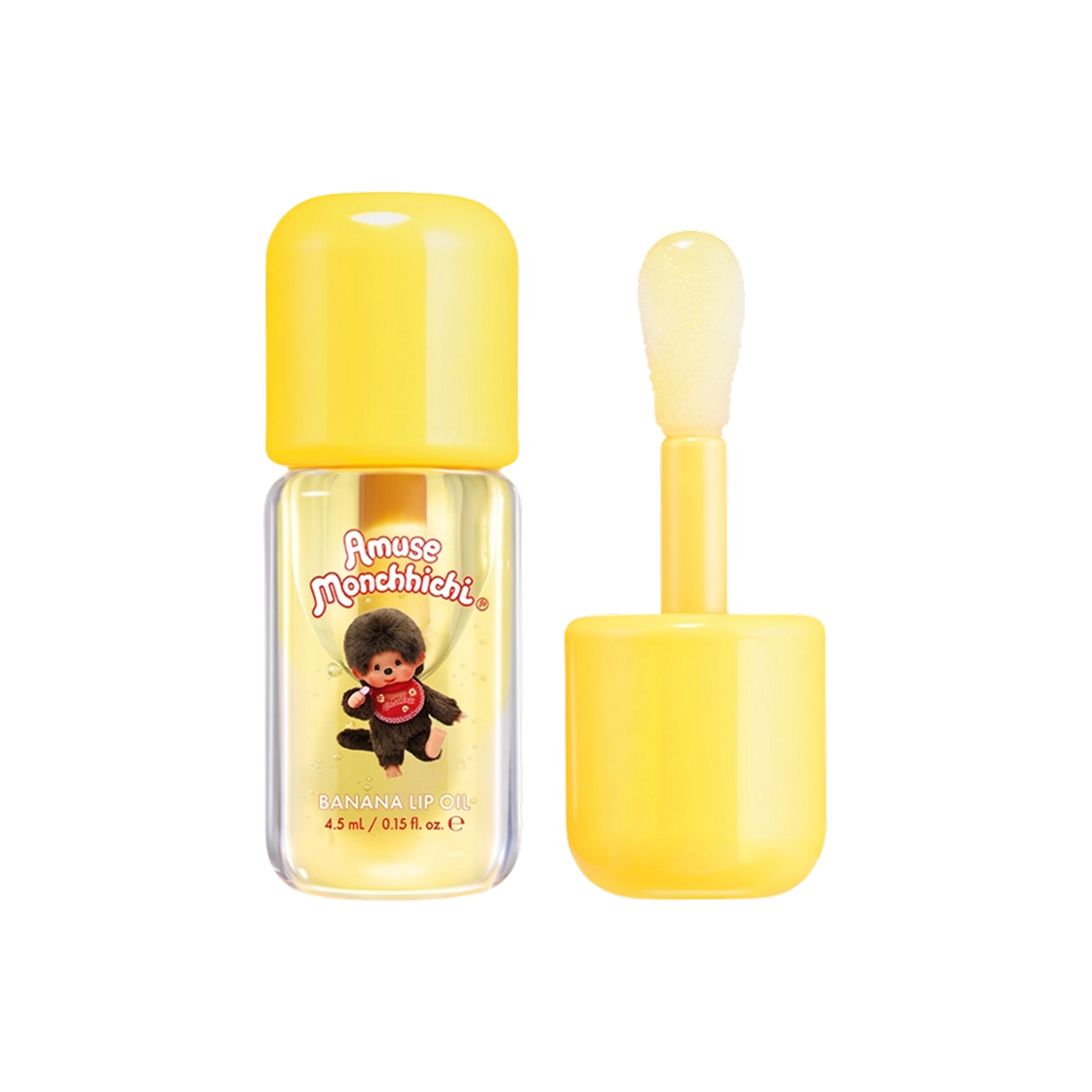 어뮤즈 x 몬치치 바나나 립 오일 02 바나나(Amuse x Monchhichi Banana Lip Oil 02 Banana)