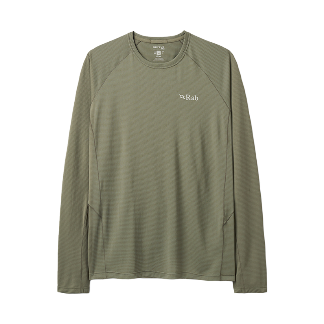 랩 소닉 LS 티 라이트 카키(Rab Sonic LS Tee Light Khaki) - 1