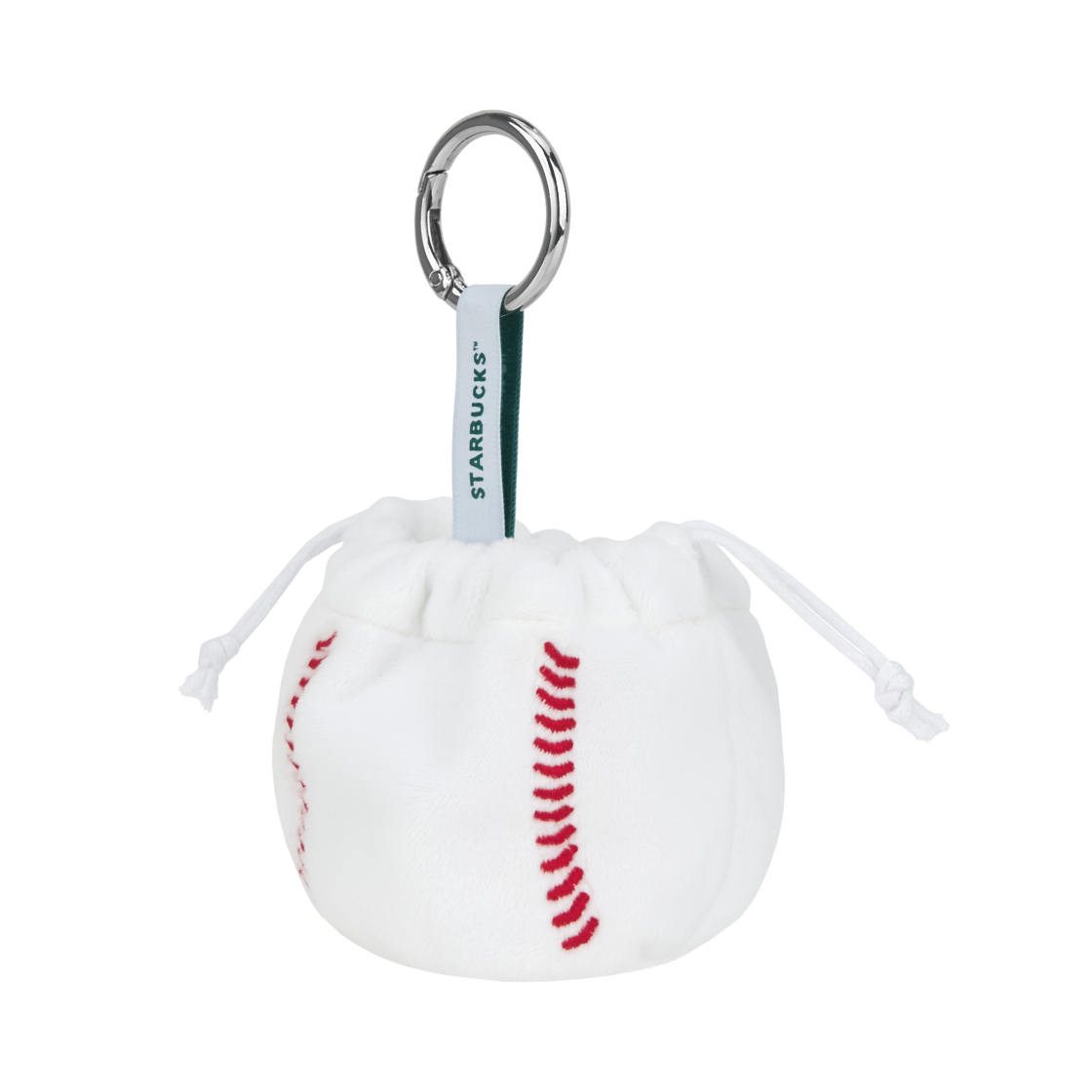 스타벅스 x KBO 야구공 복조리 파우치 키링(Starbucks x KBO Baseball Drawstring Pouch Keyring) - 2