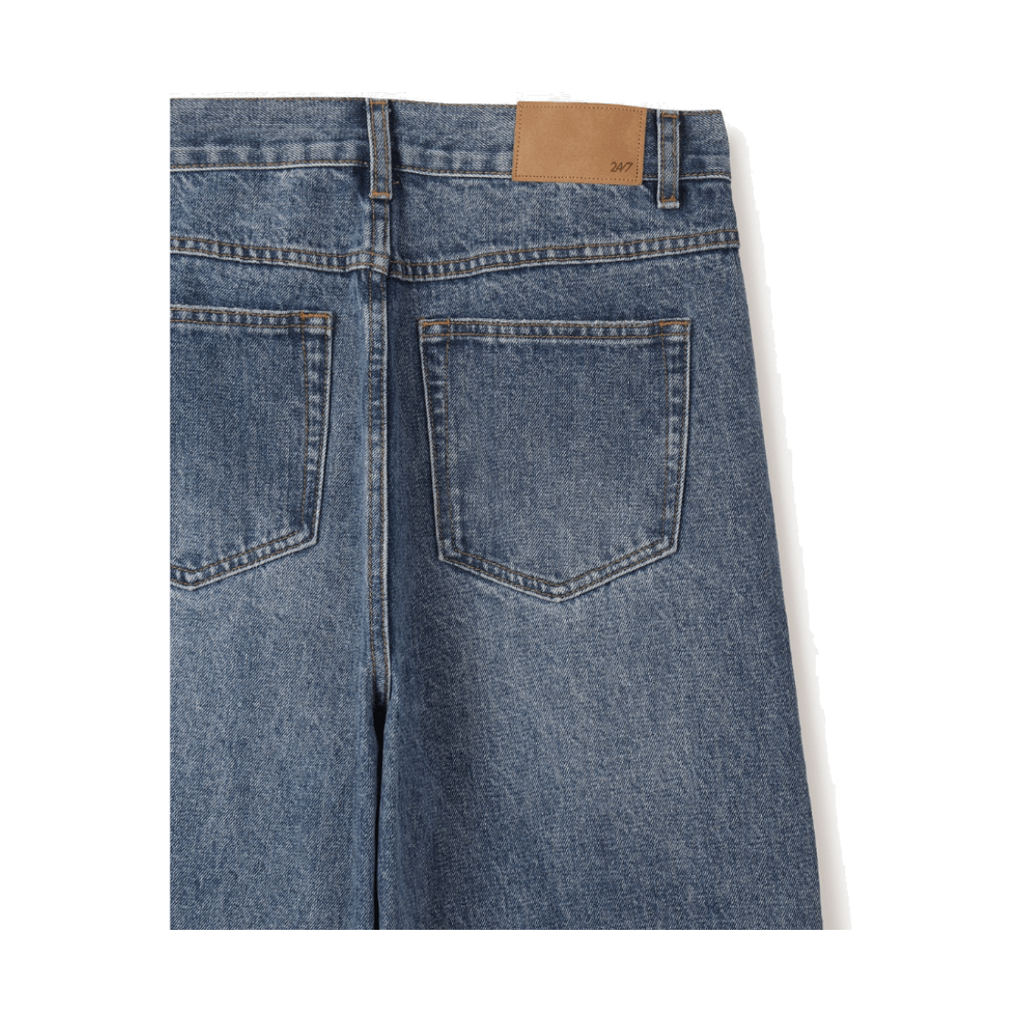24/7 시리즈 커브드 와이드 데님 블루(24/7 series Curved Wide Denim Blue) - 5