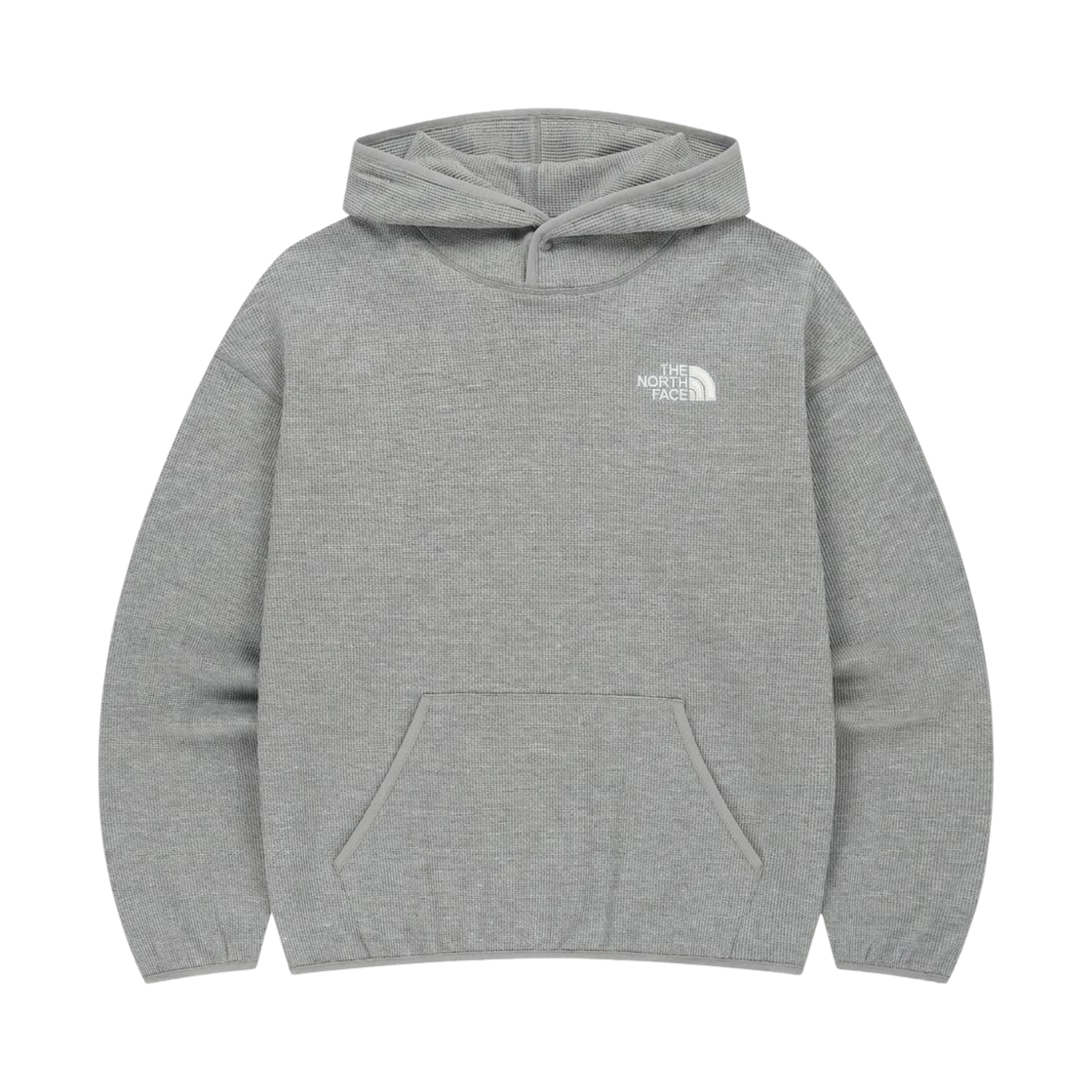 노스페이스 화이트 라벨 웰트 후드 멜란지 그레이 - 26SS(The North Face White Label Welt Hoodie Melange Grey - 26SS) - 1