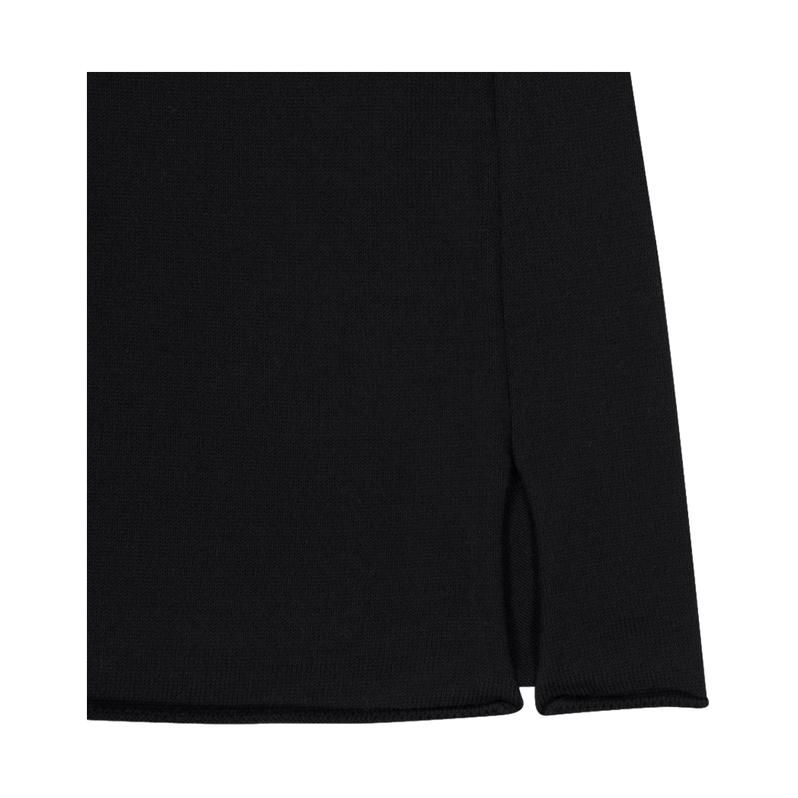 쥬키프 코튼 X-레이어드 스커트 블랙(Juukiff X-Layered Midi Skirt In Cotton Black) - 3
