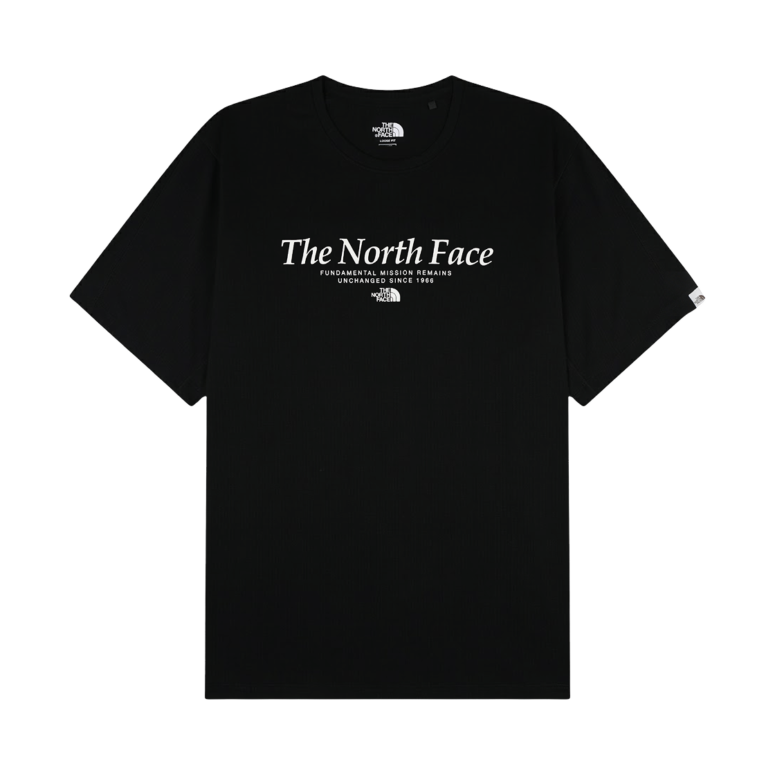 NT7US10J The North Face White Label Signature S/S R/T-Shirt Black - 26SS