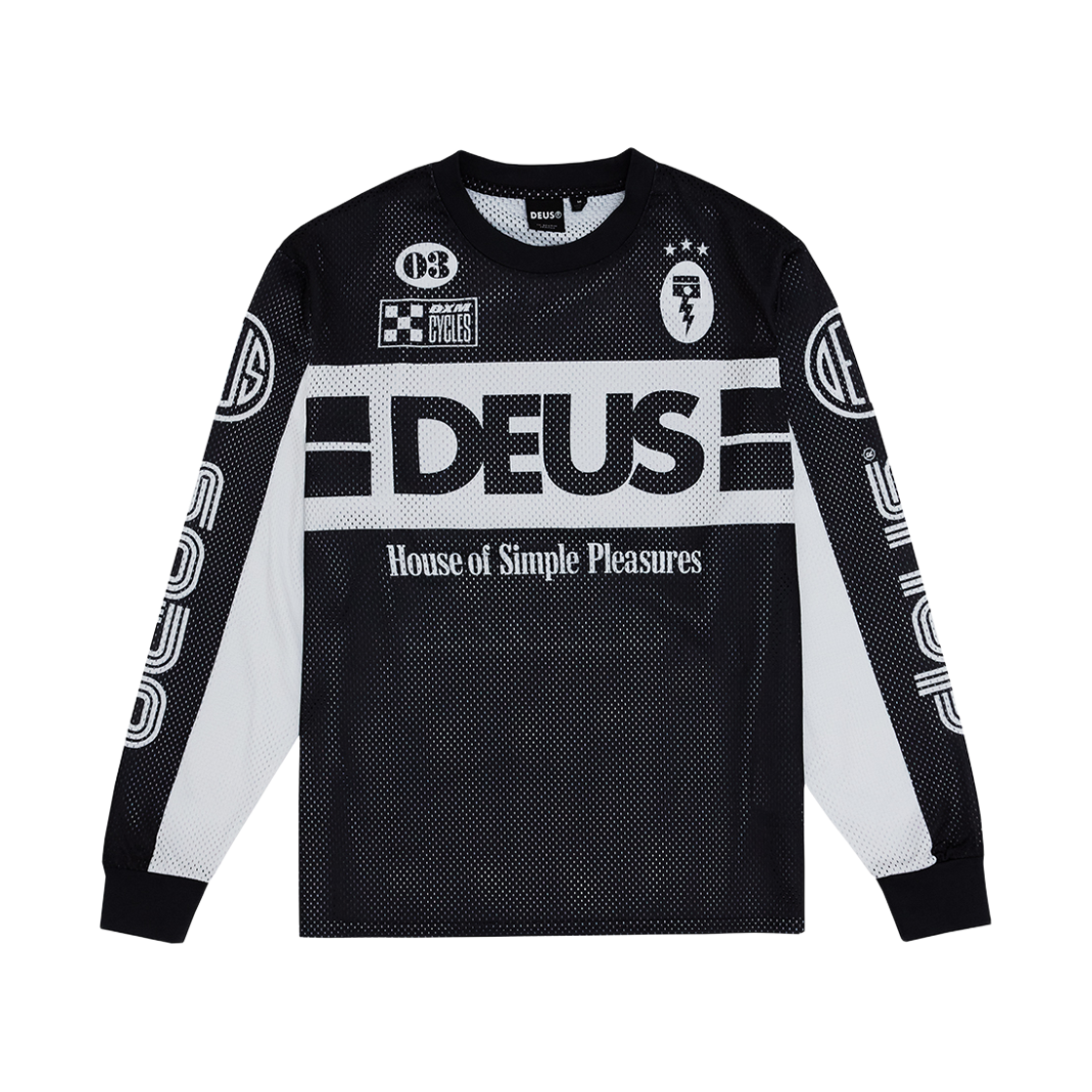 [6% 적립] 데우스 엑스 마키나 오프로드 MX 저지 2.0 블랙([6% 적립] Deus Ex Machina Off Road Mx Jersey 2.0 Black)