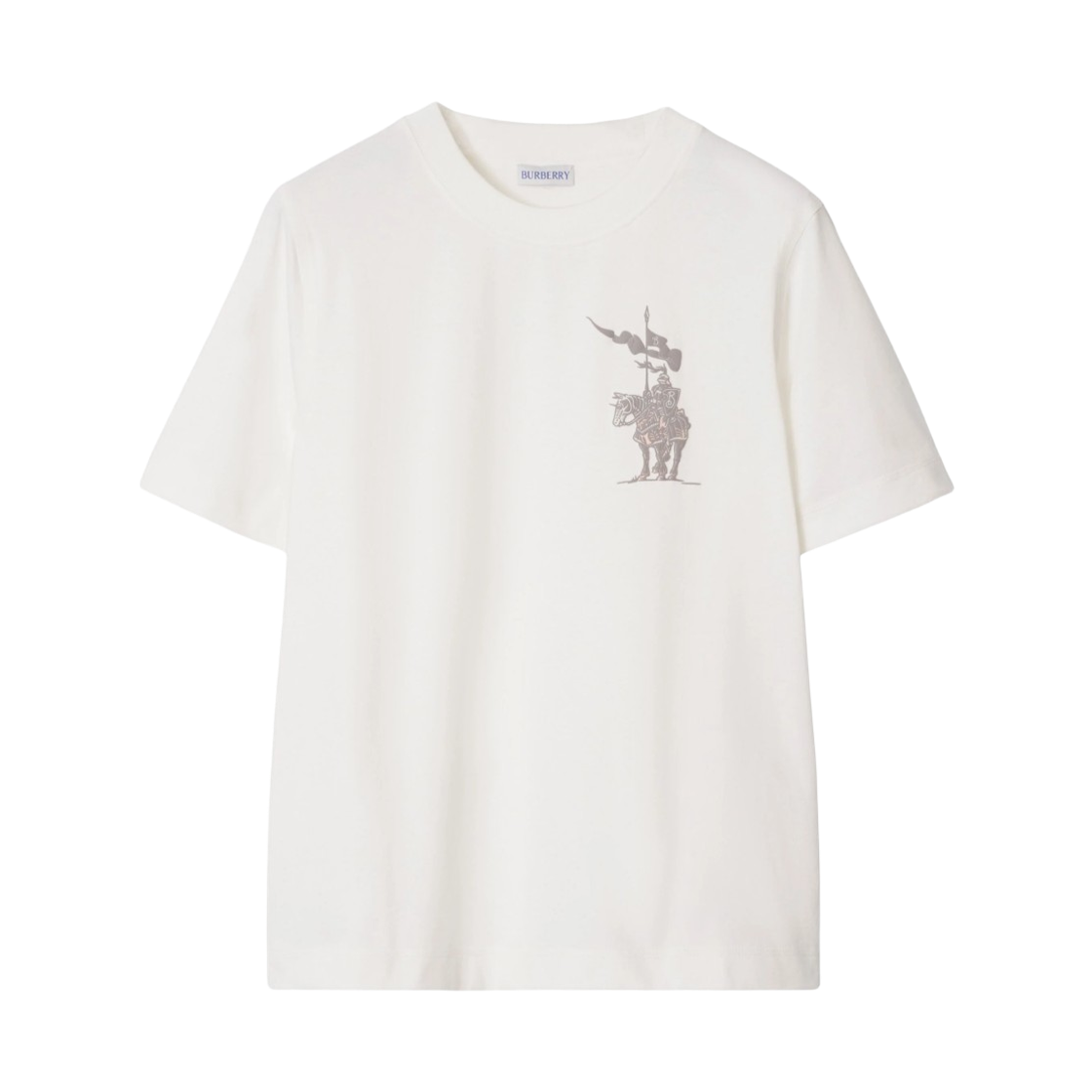 8104902 (W) Burberry EKD Cotton T-Shirt White