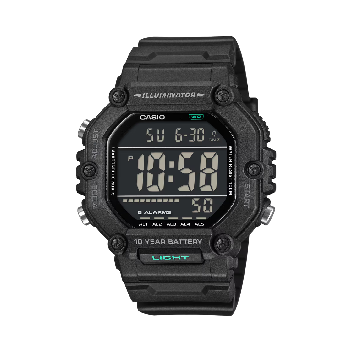 AE-1600HX-1BV Casio AE-1600HX-1BV Black