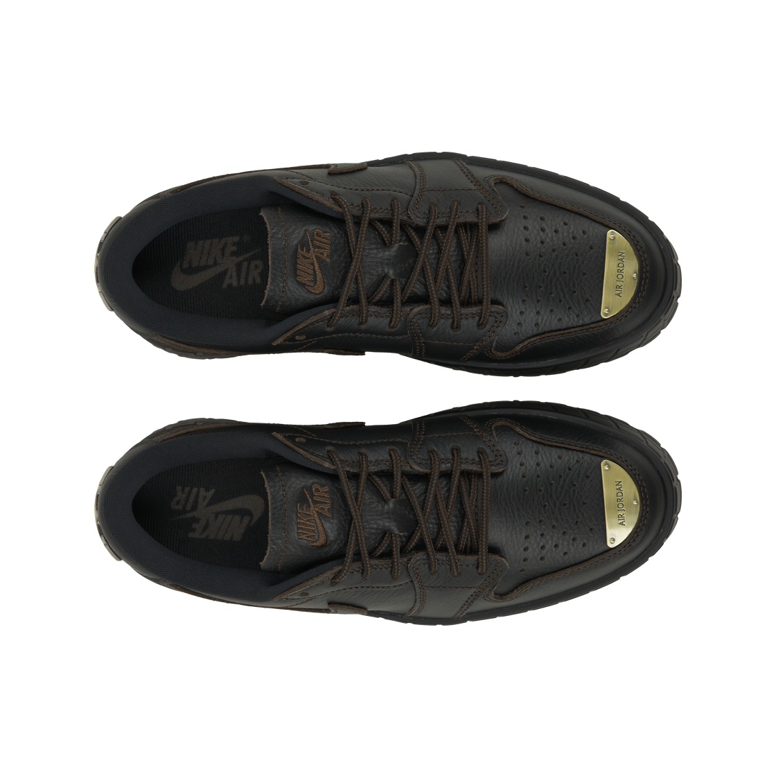 (W) 조던 1 브루클린 로우 블랙 카카오 와우((W) Jordan 1 Brooklyn Low Black Cacao Wow) - 5