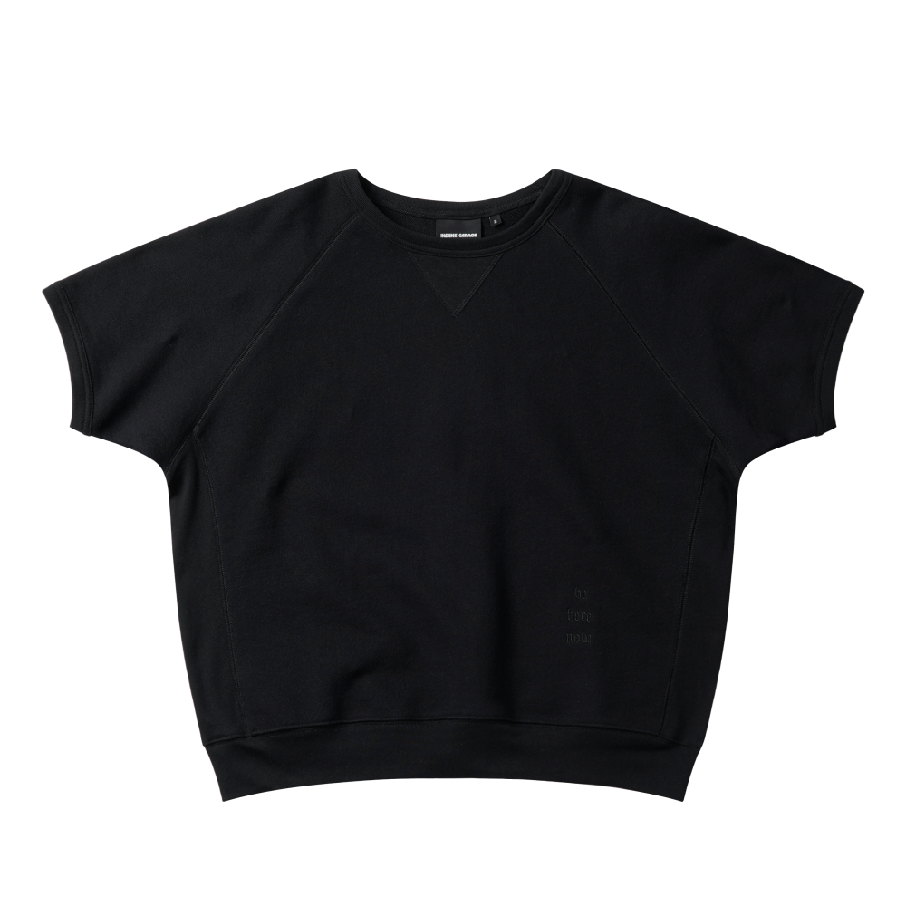 인세인개러지 크루넥 스웻 티셔츠 - 블랙(INSANE GARAGE Crewneck Sweat T-Shirt_Black)