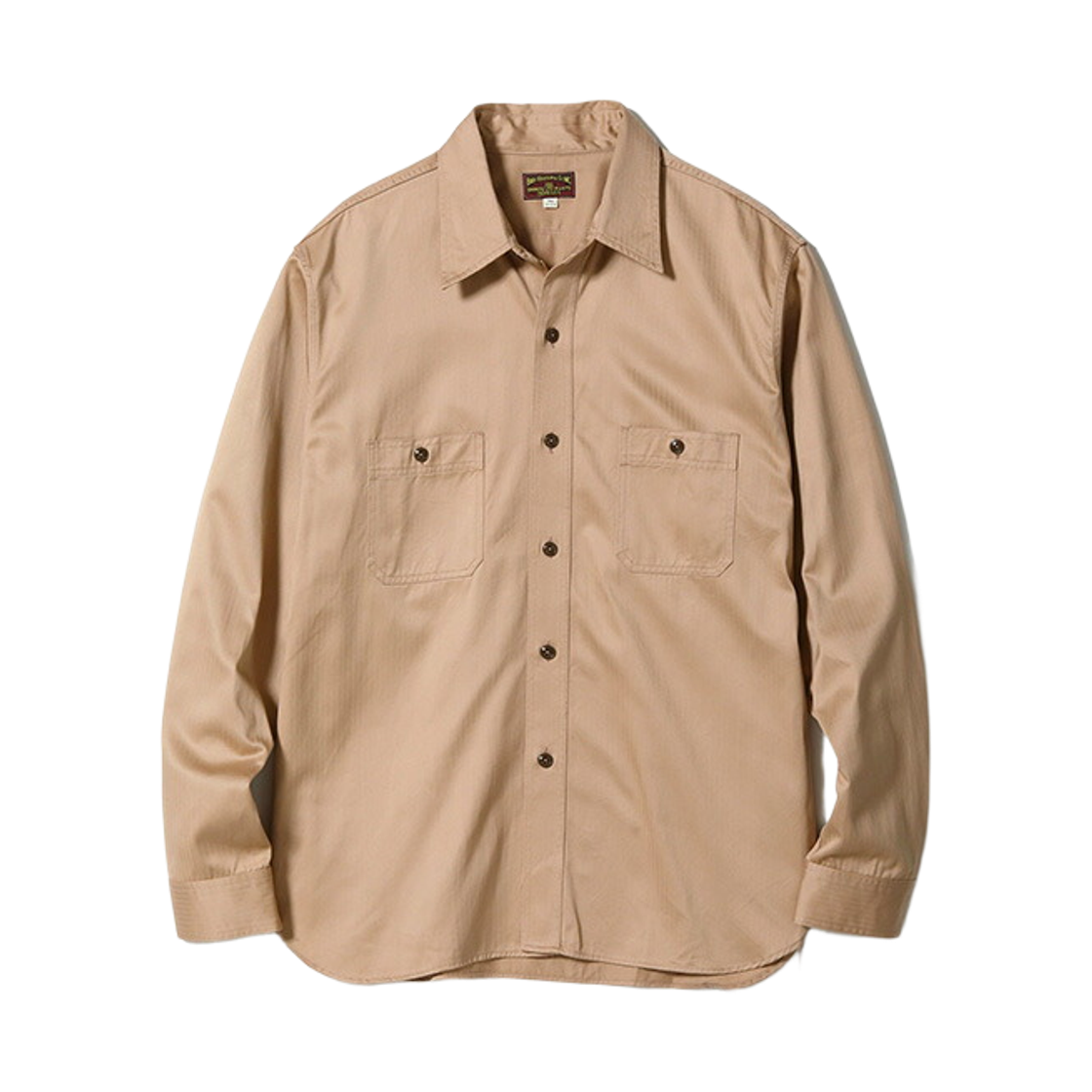 버즈 릭슨 헤링본 워크 셔츠 베이지(Buzz Rickson's Herringbone Work Shirt Beige)