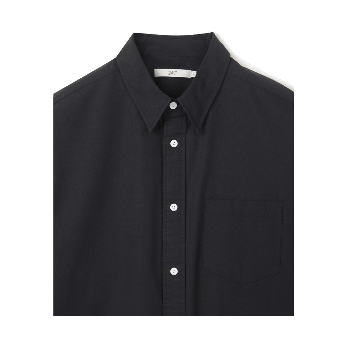 24/7 시리즈 컴팩트 스트레치 옥스포드 셔츠 다크 네이비(24/7 series Compact Stretch Oxford Shirts Dark Navy) - 3