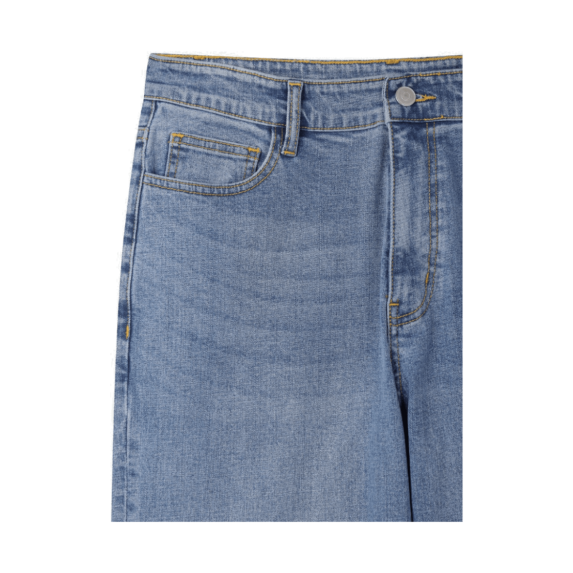 24/7 시리즈 세미 와이드 스트레이트 데님 라이트 블루(24/7 series Semi-Wide Straight Denim Light Blue) - 4