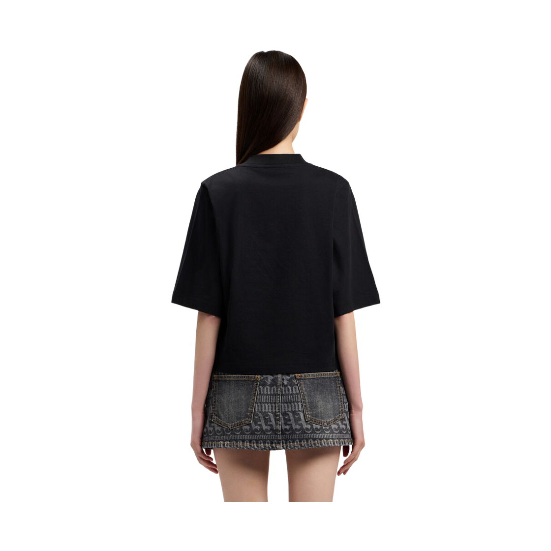 팜엔젤스 베어 박시 티셔츠 - 블랙 브라운(Palm Angels Bear Boxy Tee - Black Brown) - 5