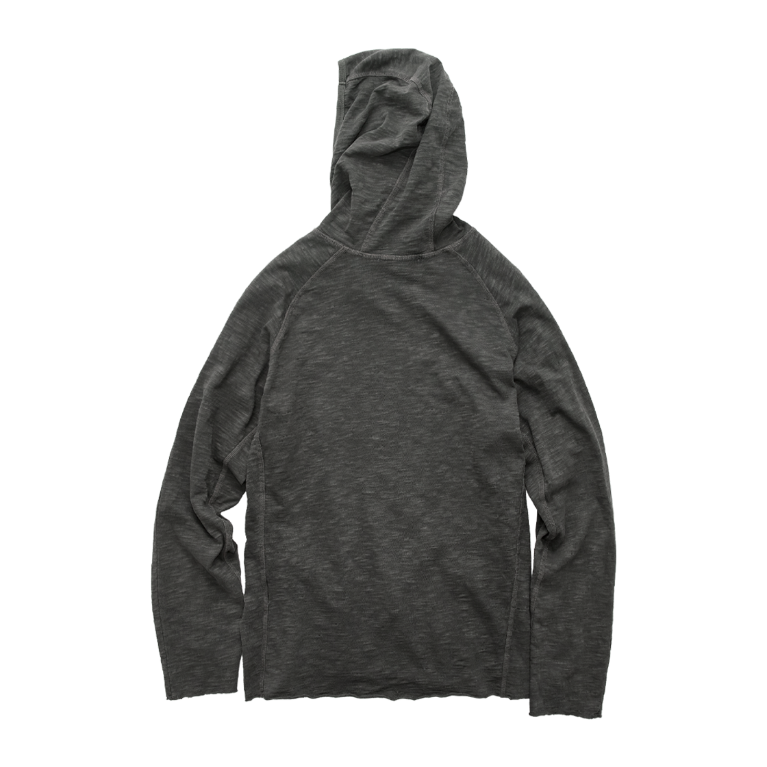 폴리테루 휴먼인덱스 휴먼 터틀 넥 후디 차콜(Polyteru Human Index Human Turtle Neck Hoodie Charcoal) - 2