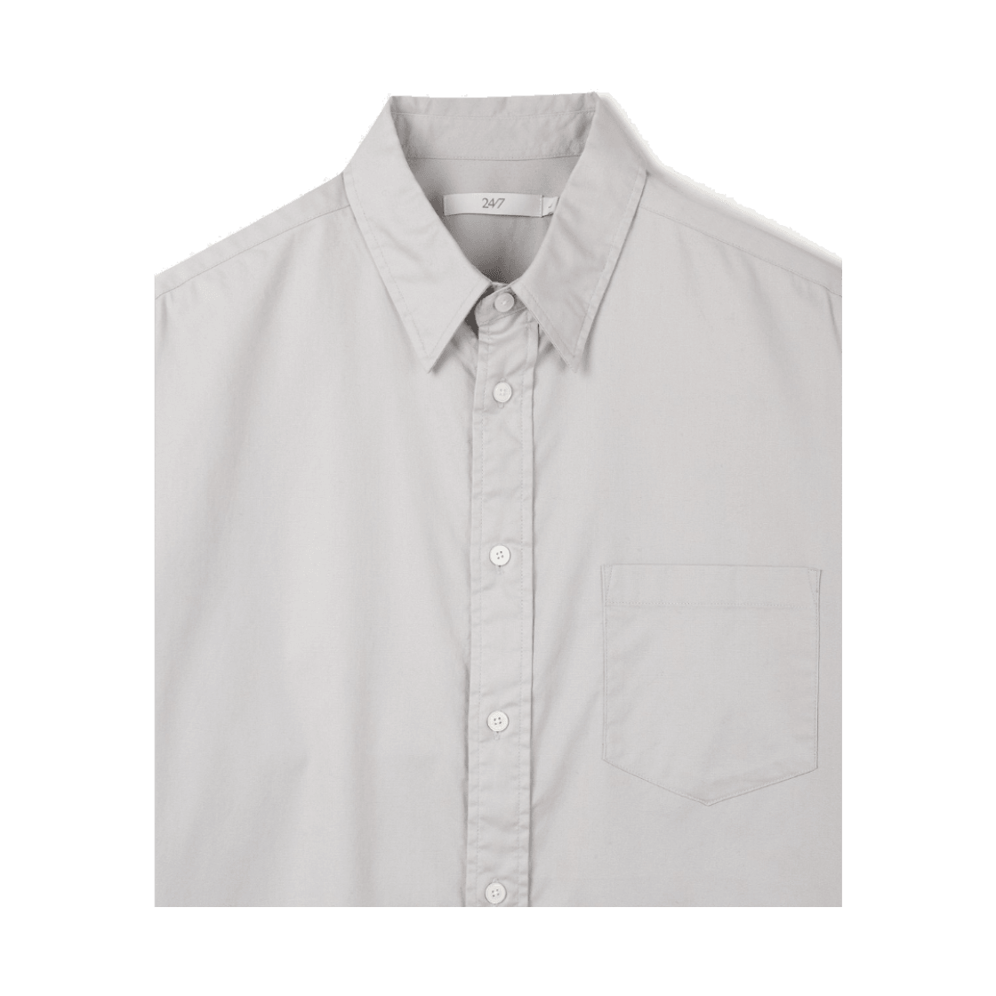 24/7 시리즈 컴팩트 스트레치 옥스포드 셔츠 그레이(24/7 series Compact Stretch Oxford Shirts Gray) - 3