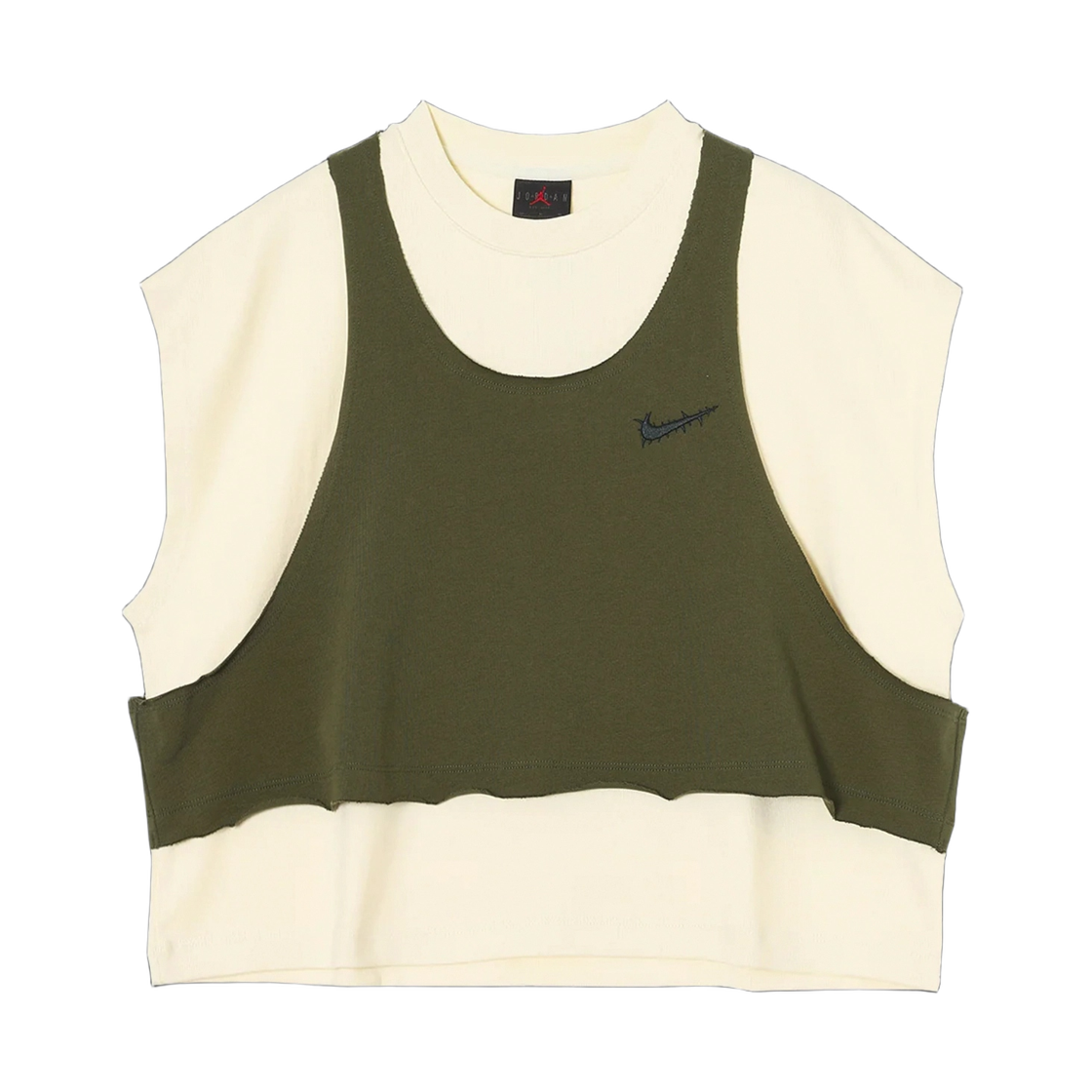 IM6357-133 (W) Jordan x Teyana Taylor Short Sleeve T-Shirt Coconut Milk (IM6357-133)