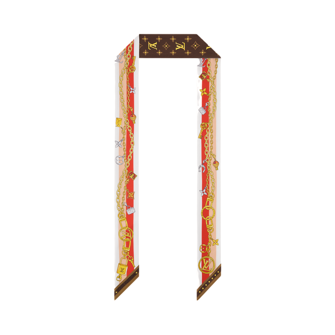 - (W) Louis Vuitton K Charm Bandeau Brown