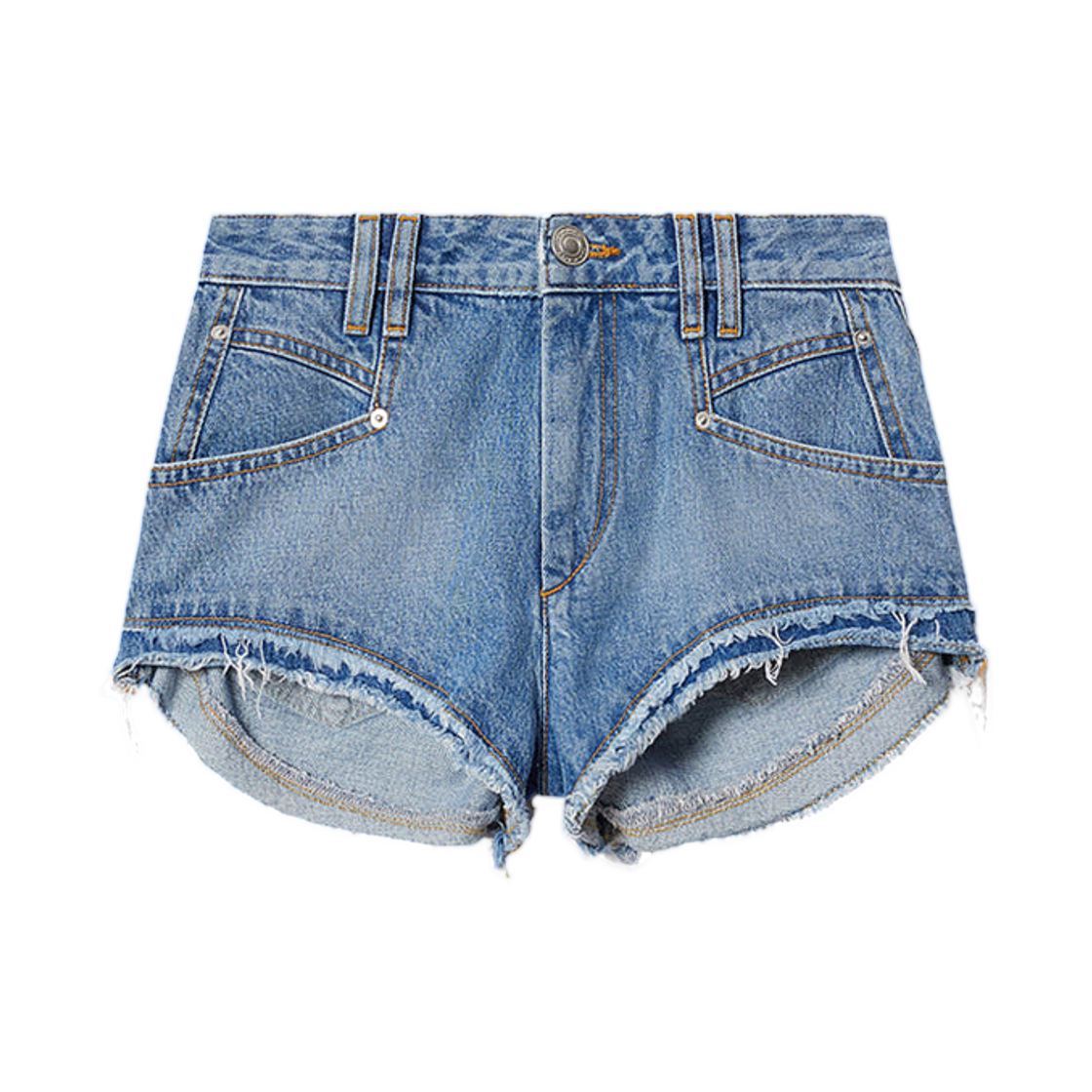 (W) 이자벨 마랑 에네이다라 데님 쇼츠 라이트 블루 - 26SS((W) Isabel Marant Eneidala Denim Shorts Light Blue - 26SS)
