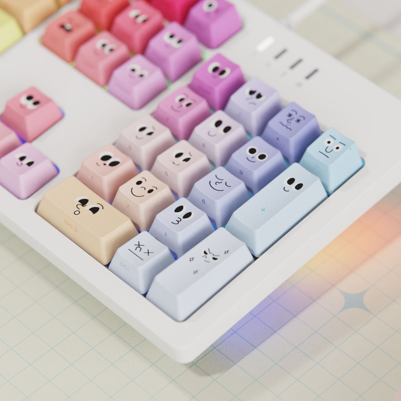 시이닷 와글바글 유선 LED 기계식 키보드(C.e.dot WagleBagle Wired LED Mechanical Keyboard) - 4