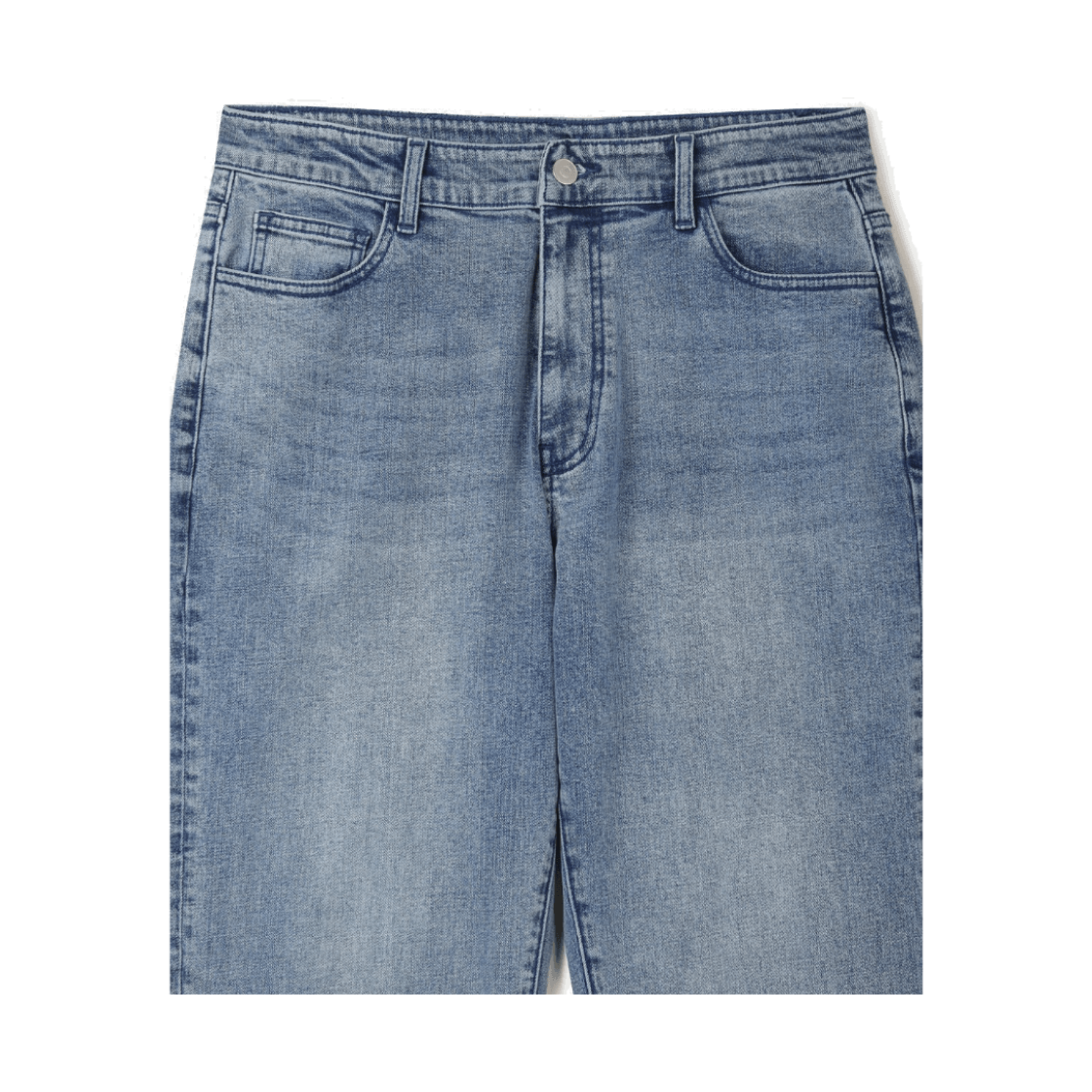 24/7 시리즈 세미 와이드 스트레이트 데님 블루(24/7 series Semi-Wide Straight Denim Blue) - 3