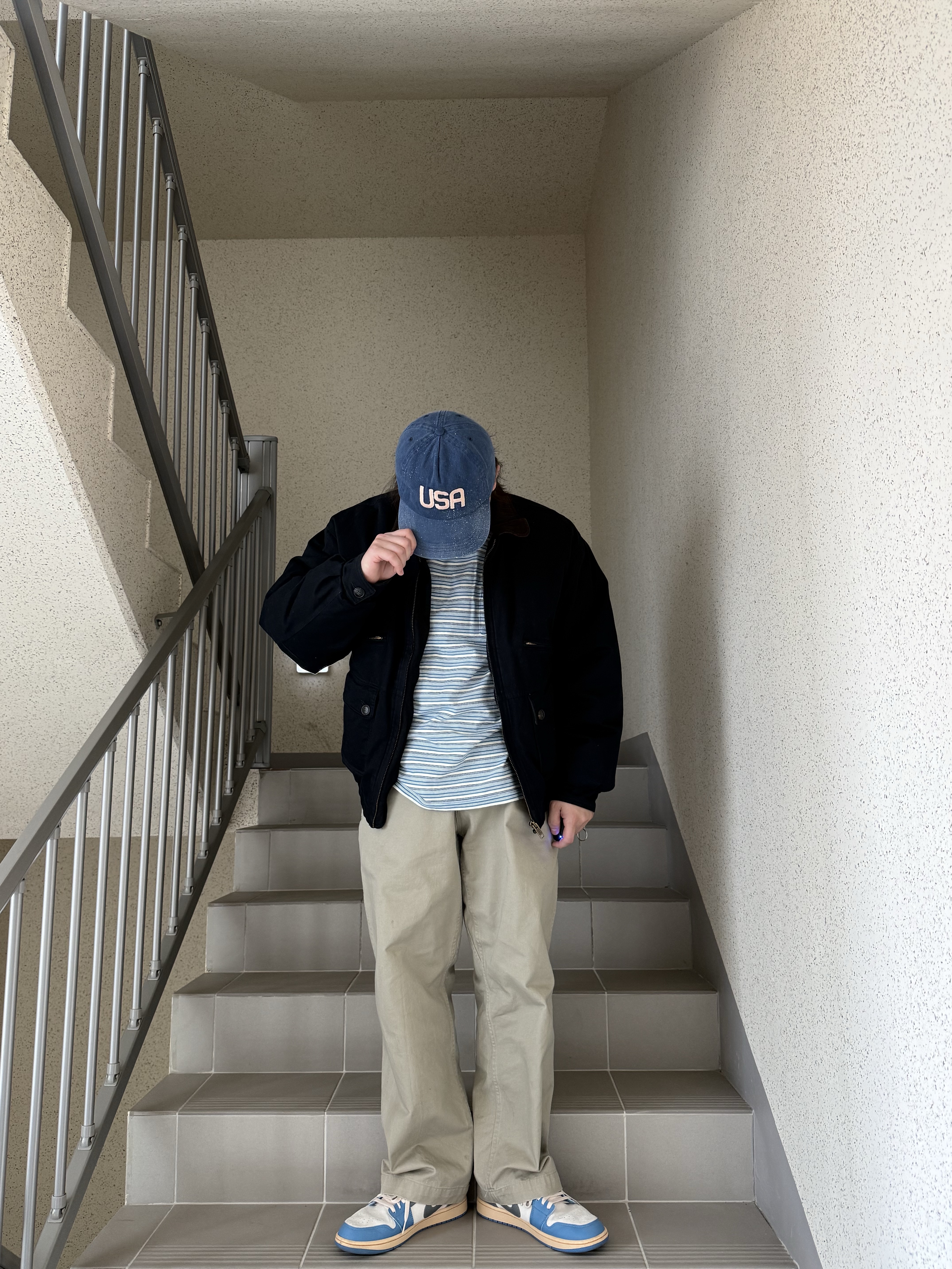 Jordan 1 Low SE Tokyo 96 착용 스타일 - 4