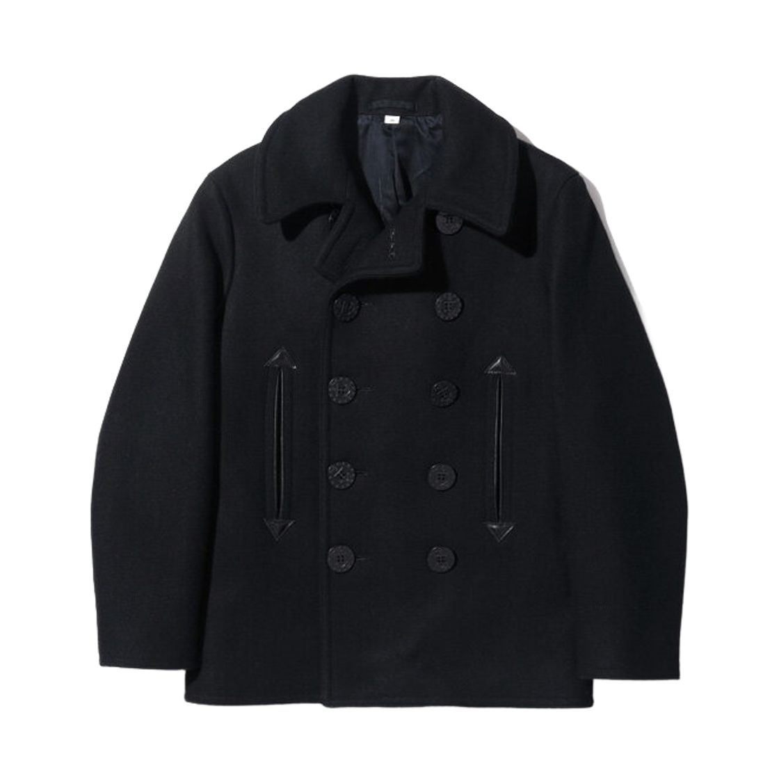 버즈 릭슨 윌리엄 깁슨 컬렉션 타입 피 코트 블랙(Buzz Rickson's William Gibson Collection Type Pea Coat Black)