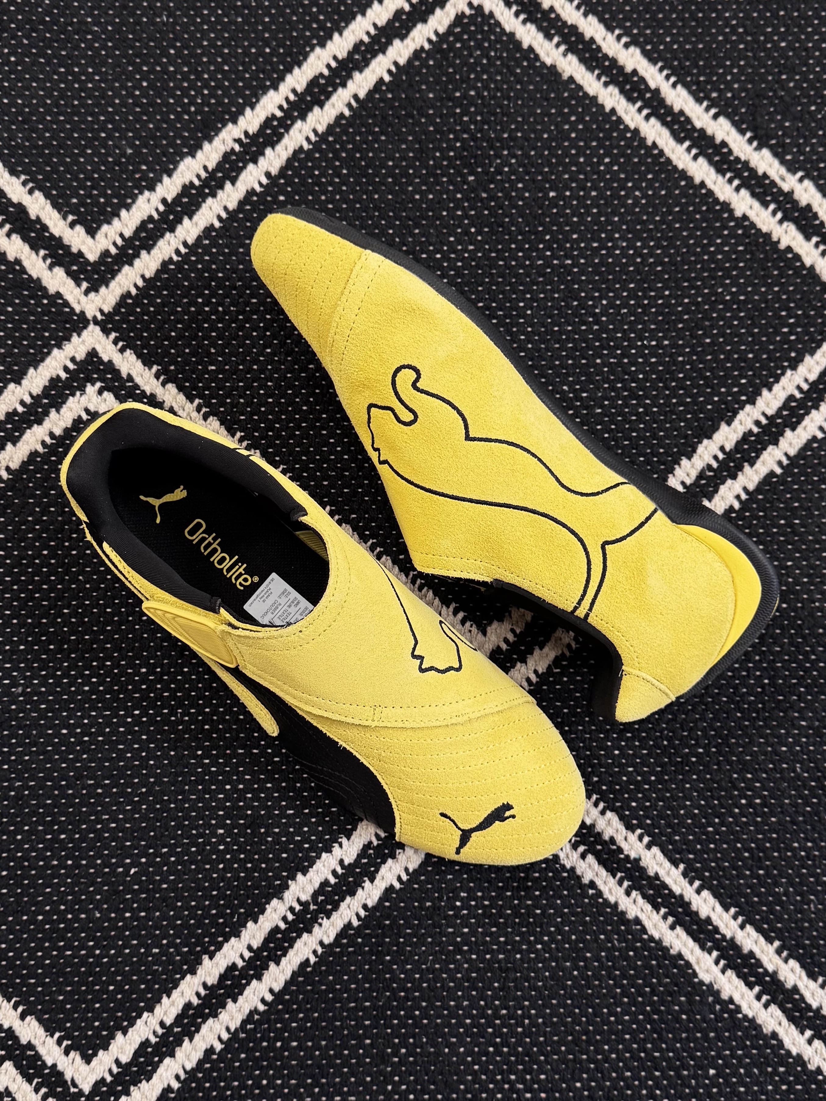 Puma Sleepcat Lemon Black 착용 스타일 - 2